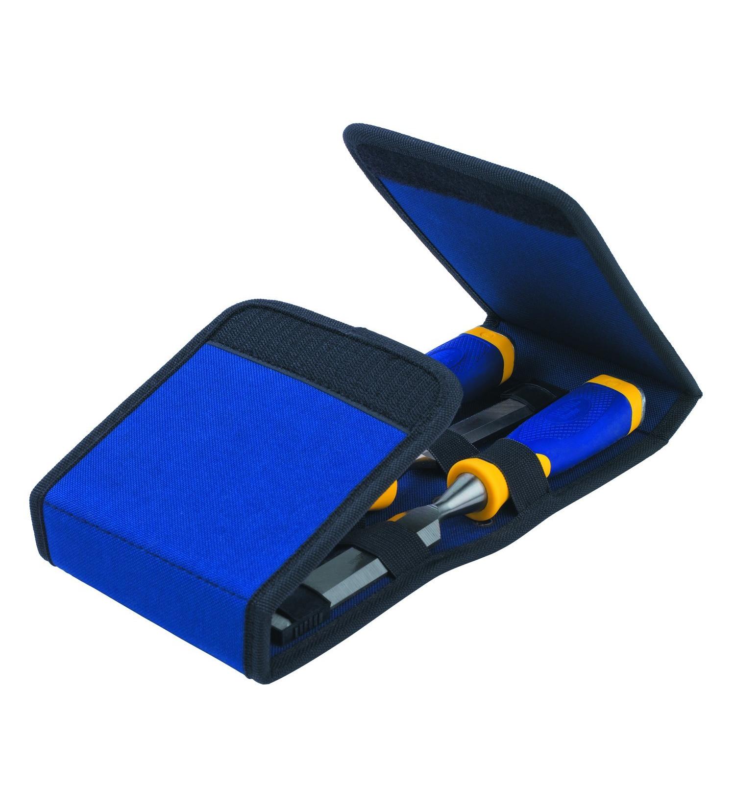 IRWIN Marples Chisel Set with Wallet  3-Piece (1768781)   Blue - Buy Online on SooperMarket.com