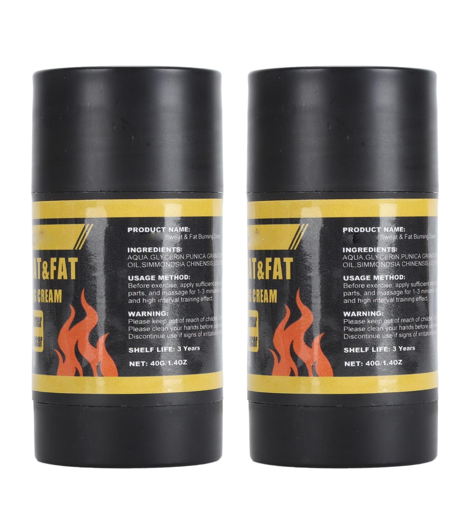 Abdominal Cream 40g X 2Pcs Belly Fat Burning Cream Body Sculpting Cellulite Workout Cream Belly Tightening Cream for Men and Women - Buy Online on SooperMarket.com