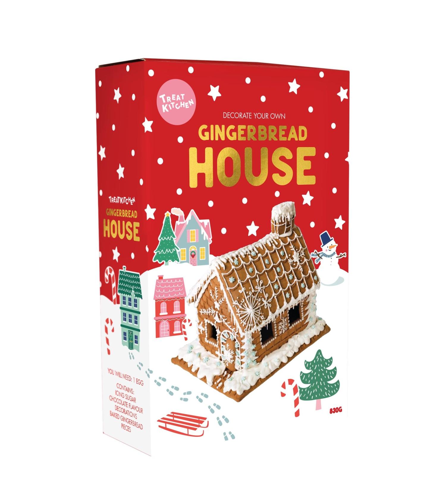 Build Your Own Gingerbread House Kit - Treat Kitchen 870g - Buy Online on SooperMarket.com