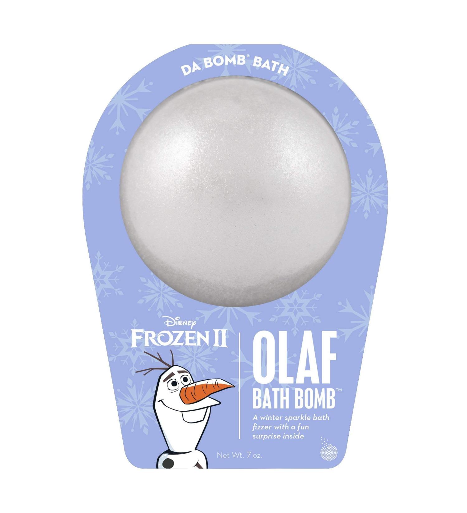 Da Bomb Frozen II Olaf Bath Bomb 7oz - Magical Disney-themed Bath Fizzy - Buy Online on SooperMarket.com