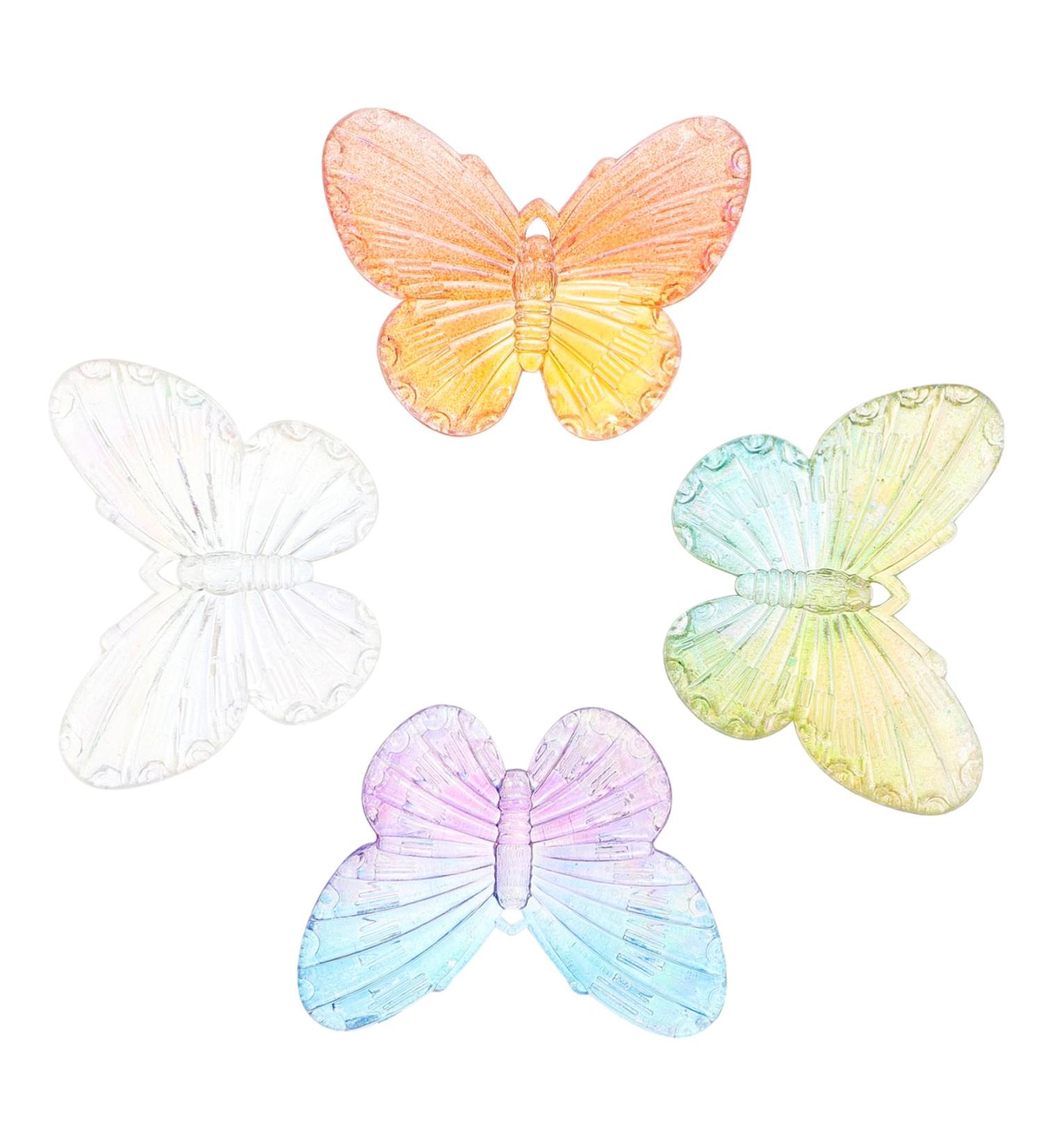 Anneome 20pcs Hairpin Diy Accessories Key Fob Butterfly Charms Diy Butterflies Accessories Phone Case - Buy Online on SooperMarket.com