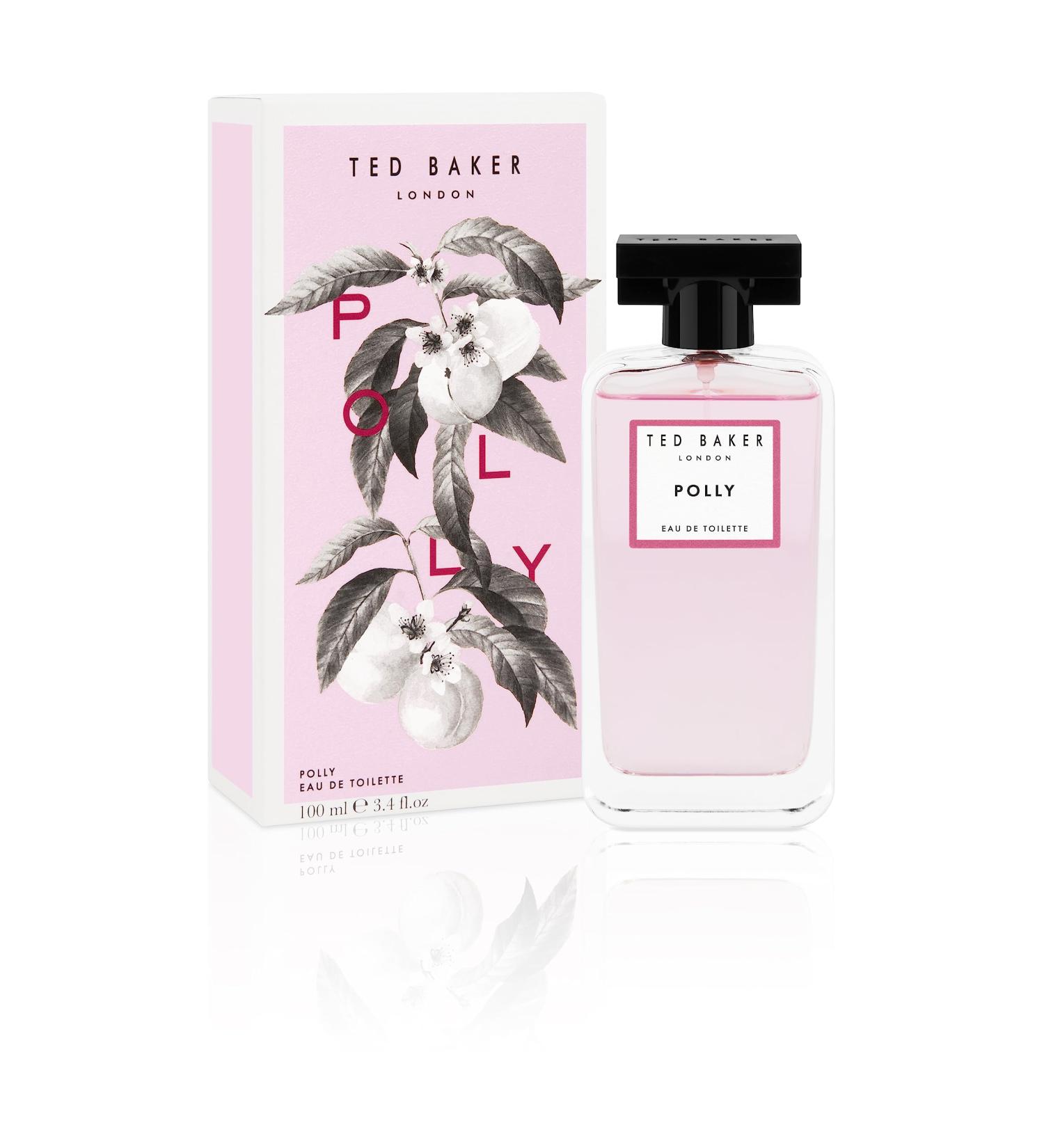 Ted Baker Floret Polly EDT Peach and Mandarin Top Notes with Jasmine and Honeysuckle Base Notes Glass Bottle Polly Fragrance 100ml - Buy Online on SooperMarket.com