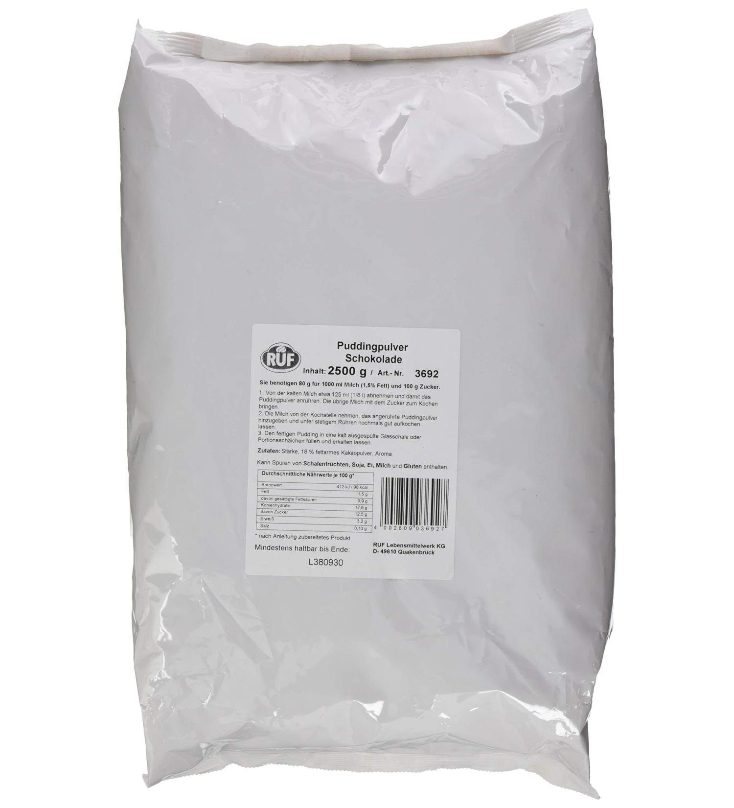 Buy Call Chocolate Pudding - Low-Fat Cocoa Powder 2500g Storage Pack for Large Kitchens & Canteens - No Additives - Buy Online on SooperMarket.com