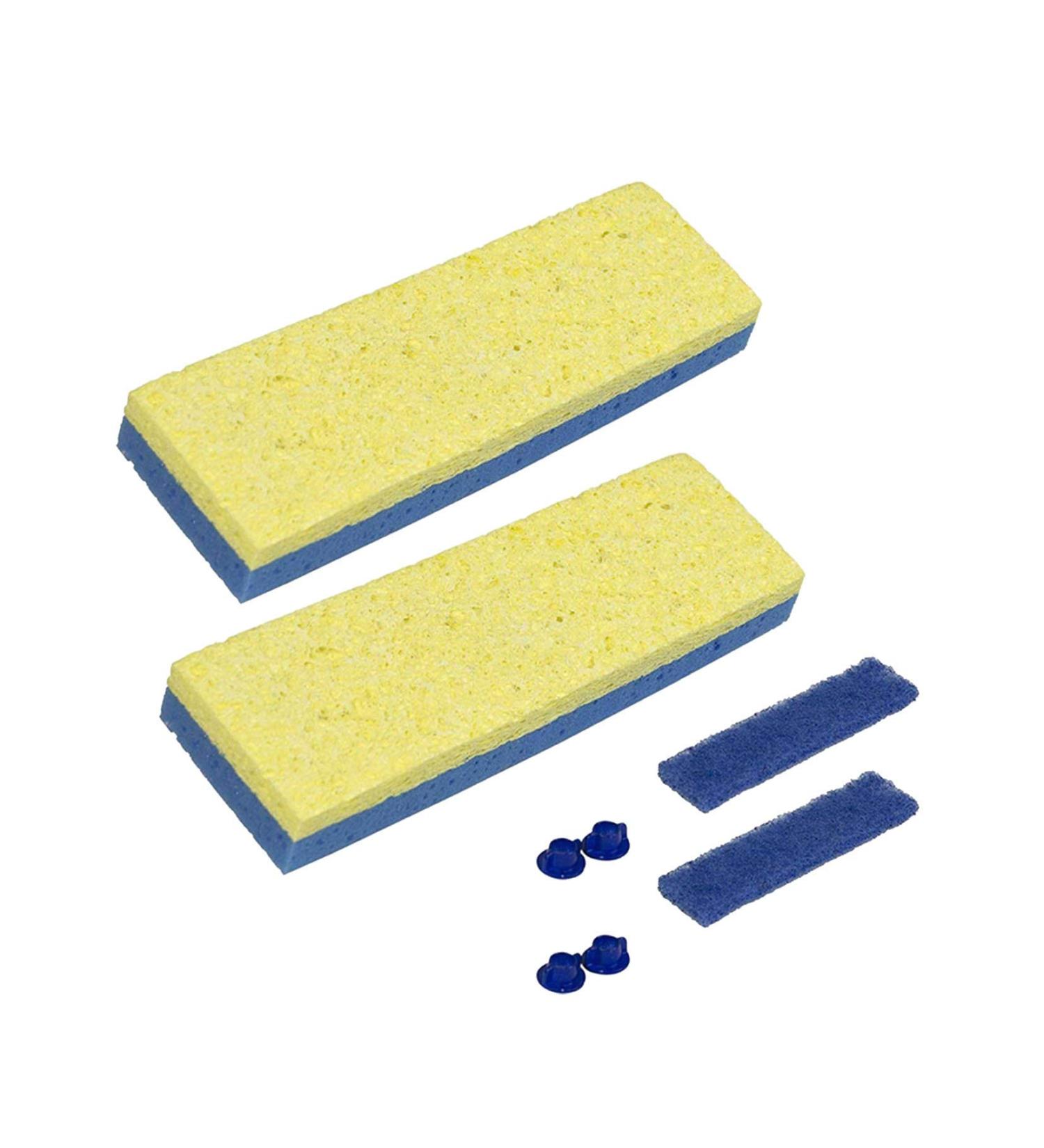Quickie Sponge Mop Refill 3 " X 9 " type S (2 Packs)
