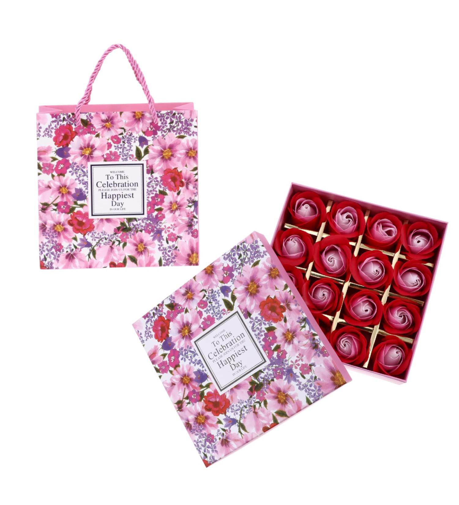 Didiseaon 2 Boxes Rose Soap Floral Scented Rose Body Shower Soap Bath Soap Scented Soaps Rose Body Soap Floral Soap Flowers - Buy Online on SooperMarket.com