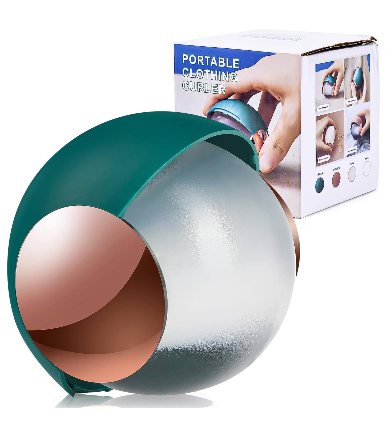 Foot Roll Reusable Lint Roller Ball - Washable Hair Remover for Pets & Lint (Green) | Eco-Friendly Pocket Size - Buy Online on SooperMarket.com