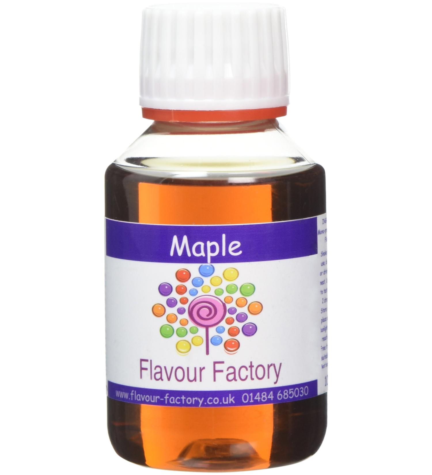 Flavour Factory Intense Food Flavouring Maple 100 ml - Buy Online on SooperMarket.com