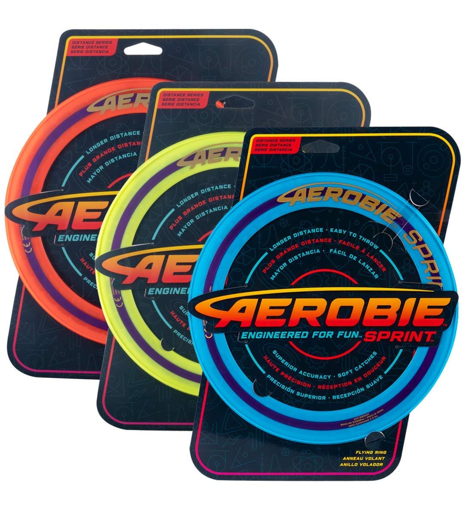 Aerobie Sprint Ring 10 (6044008) - Assorted Colors - Outdoor Flying Disc - Buy Online on SooperMarket.com