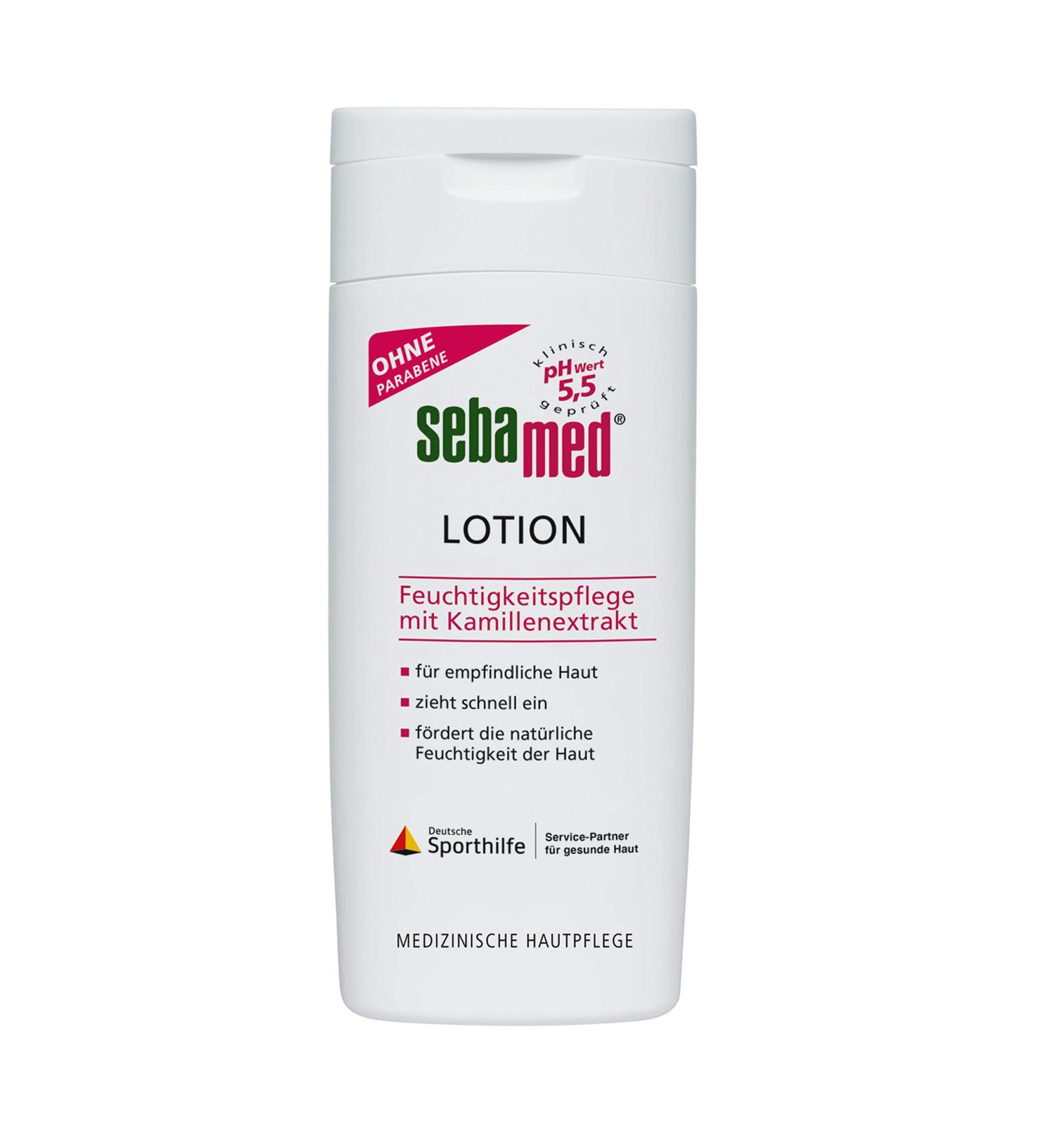 Sebamed Lotion 200 ml - Moisture-Rich Chamomile & Allantoin for Smooth Skin | Fast International Shipping - Buy Online on SooperMarket.com