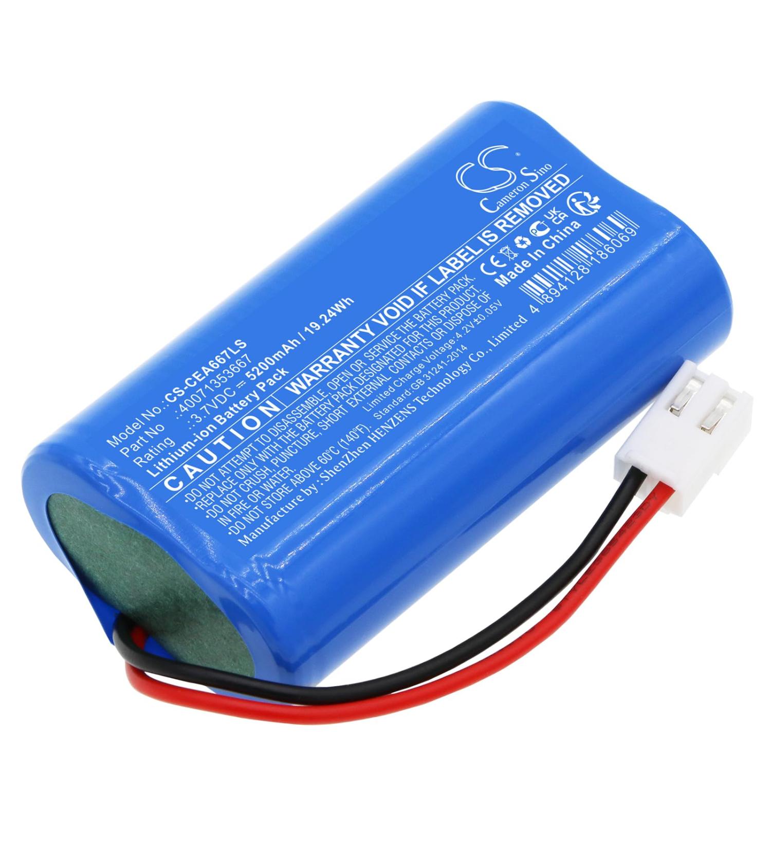 Battery Replacement for Eaton 19821 GUIDELED Outdoor Wallet & CRYSTALWAY - Compatible with 40071354879 40071353667 40071354590 - International Shipping Available - Buy Online on SooperMarket.com