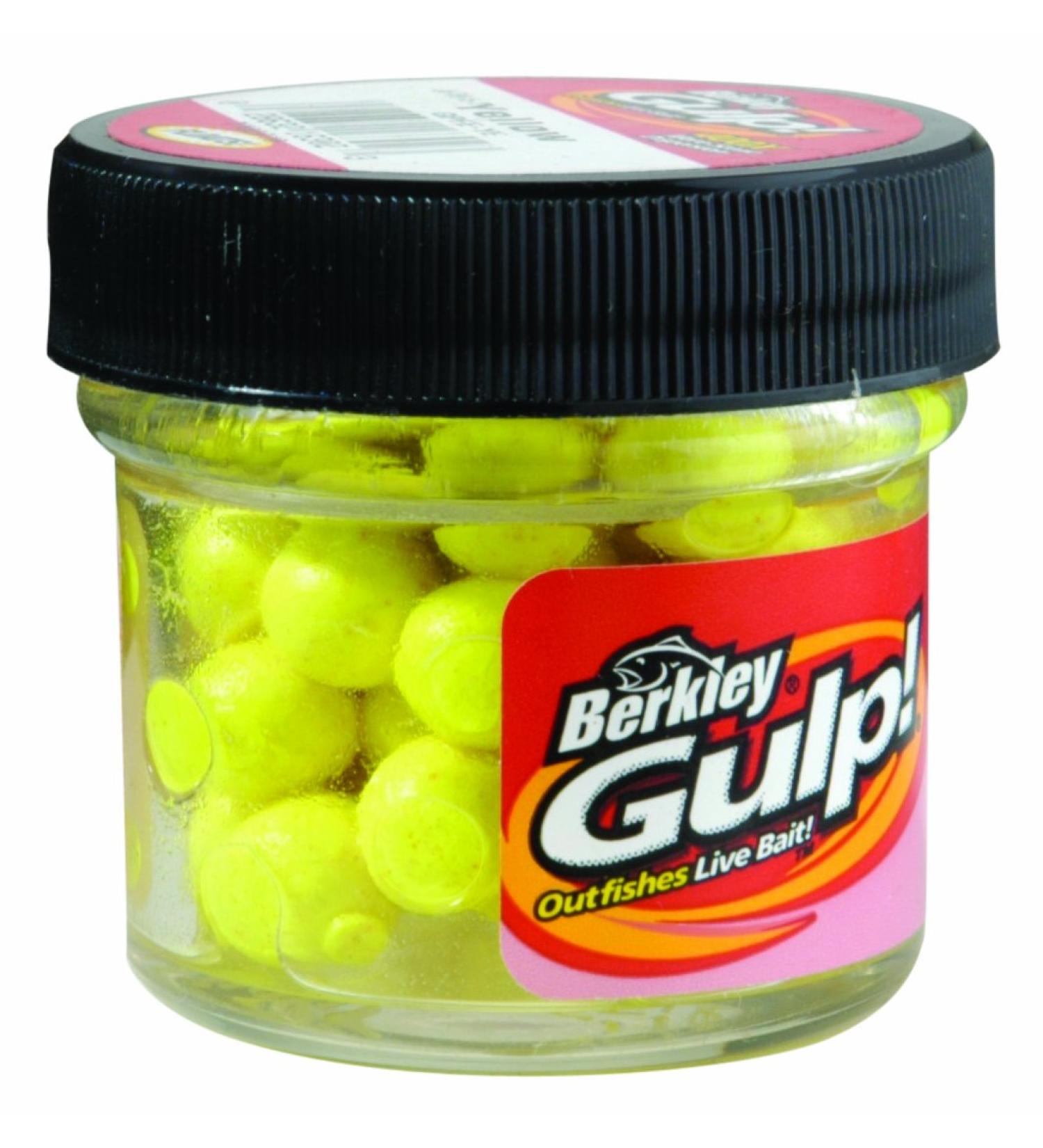 Berkley Gulp! Floating Salmon Eggs , Yellow, 0.56-Ounce