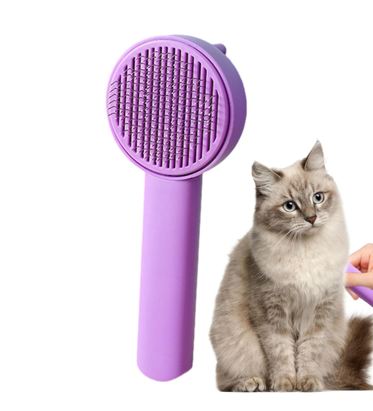 Higyee Cat Care Brush | Easy Fur Removal for Long-Haired Pets | Depilatory Tool for Cats & Dogs - Buy Online on SooperMarket.com