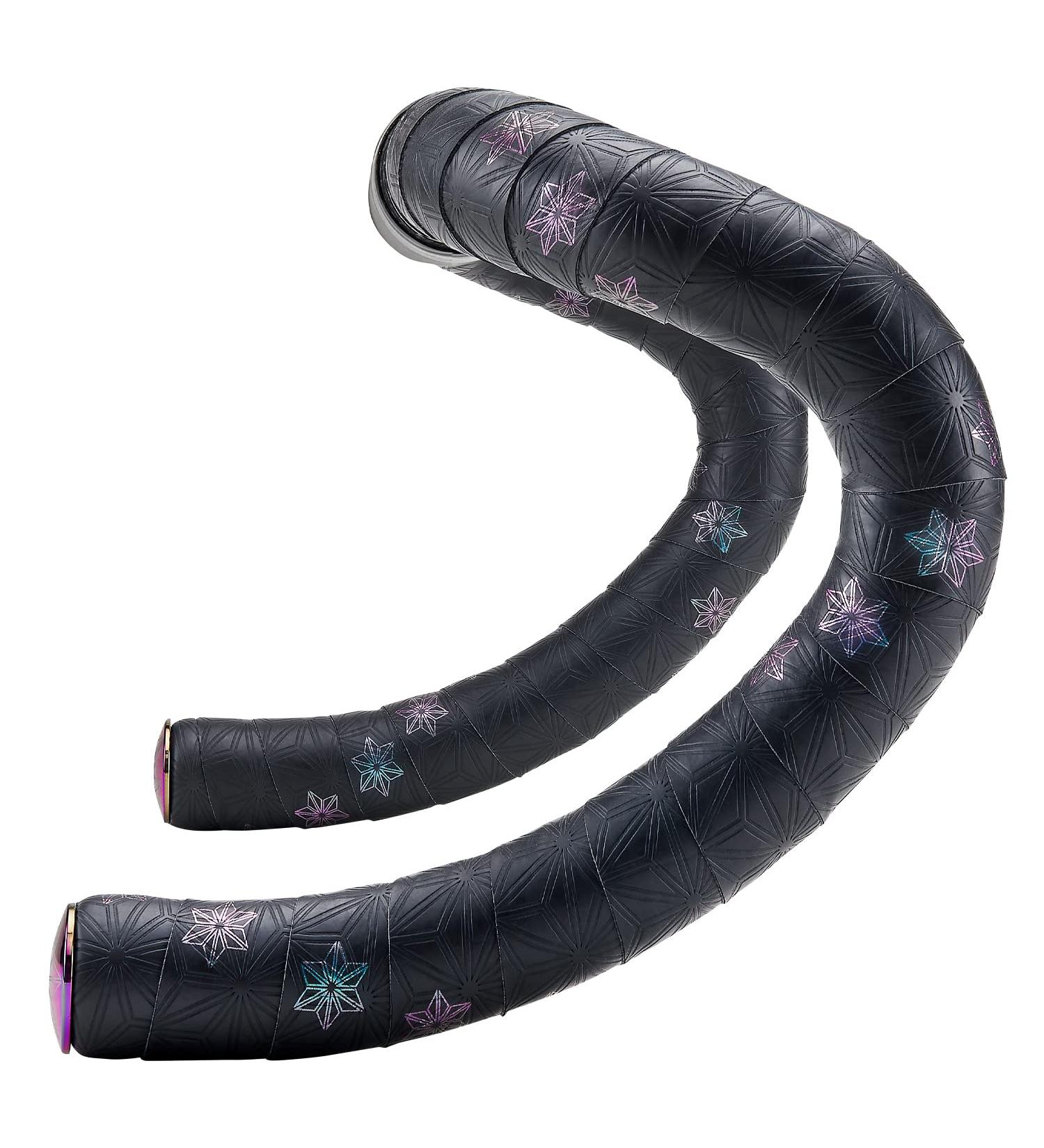 Supacaz Super Sticky Kush Galaxy Bar Tape - Oil Slick with Plugs | Shop Now - Buy Online on SooperMarket.com