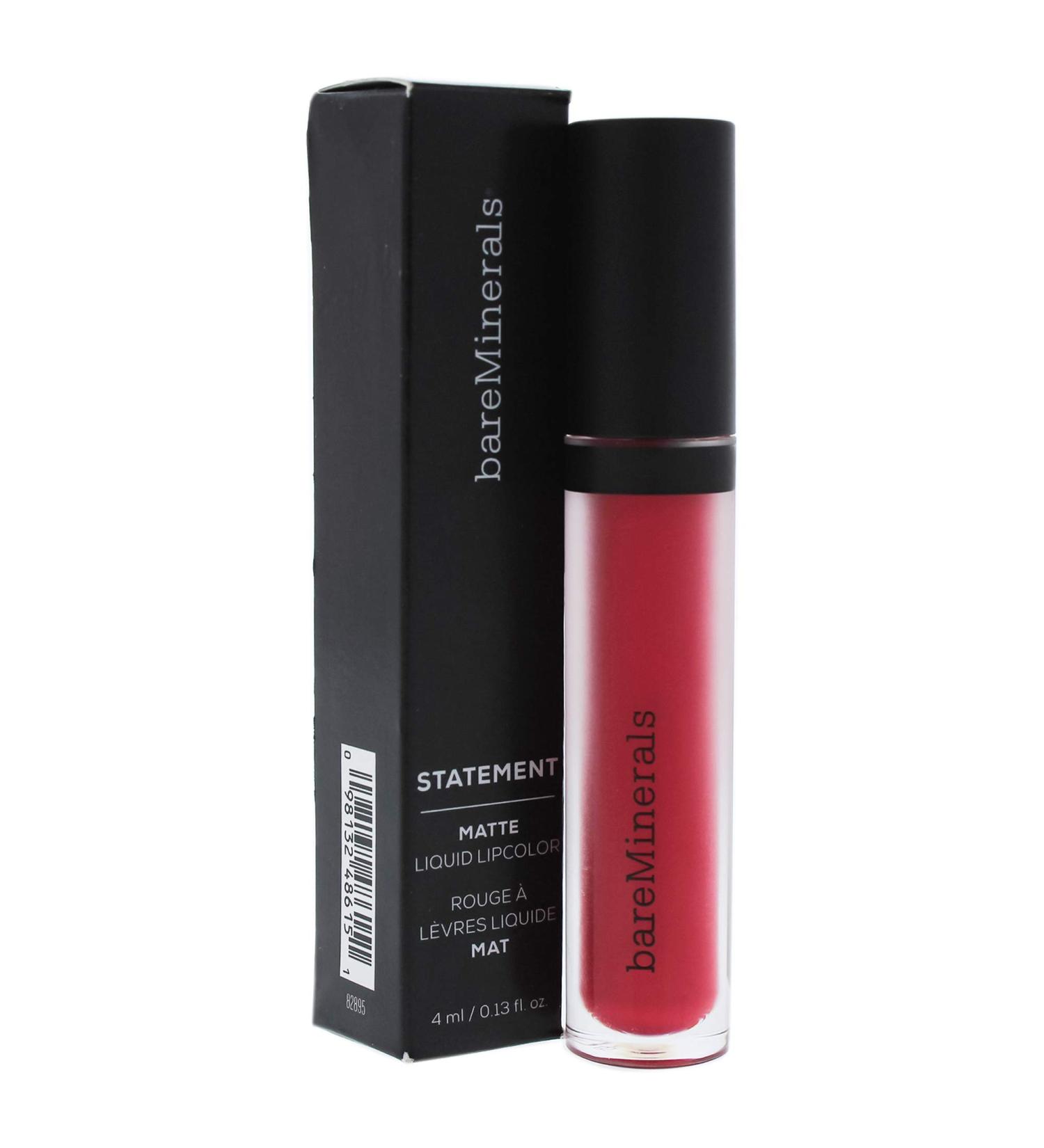 Bareminerals Statement Matte Liquid Lipcolor Juicy 0.13oz - Long-Lasting Lipstick for Bold & Vibrant Lips - Buy Online on SooperMarket.com