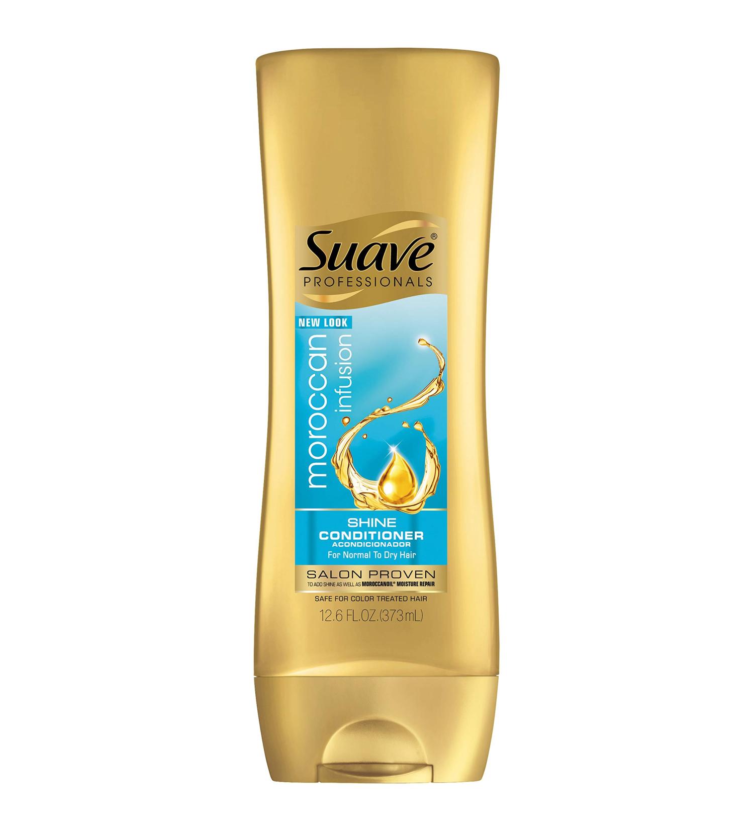 Suave Professionals Shine Conditioner Moroccan Infusion 12.6 oz (Pack of 3) - Hydrating Hair Treatment - Buy Online on SooperMarket.com