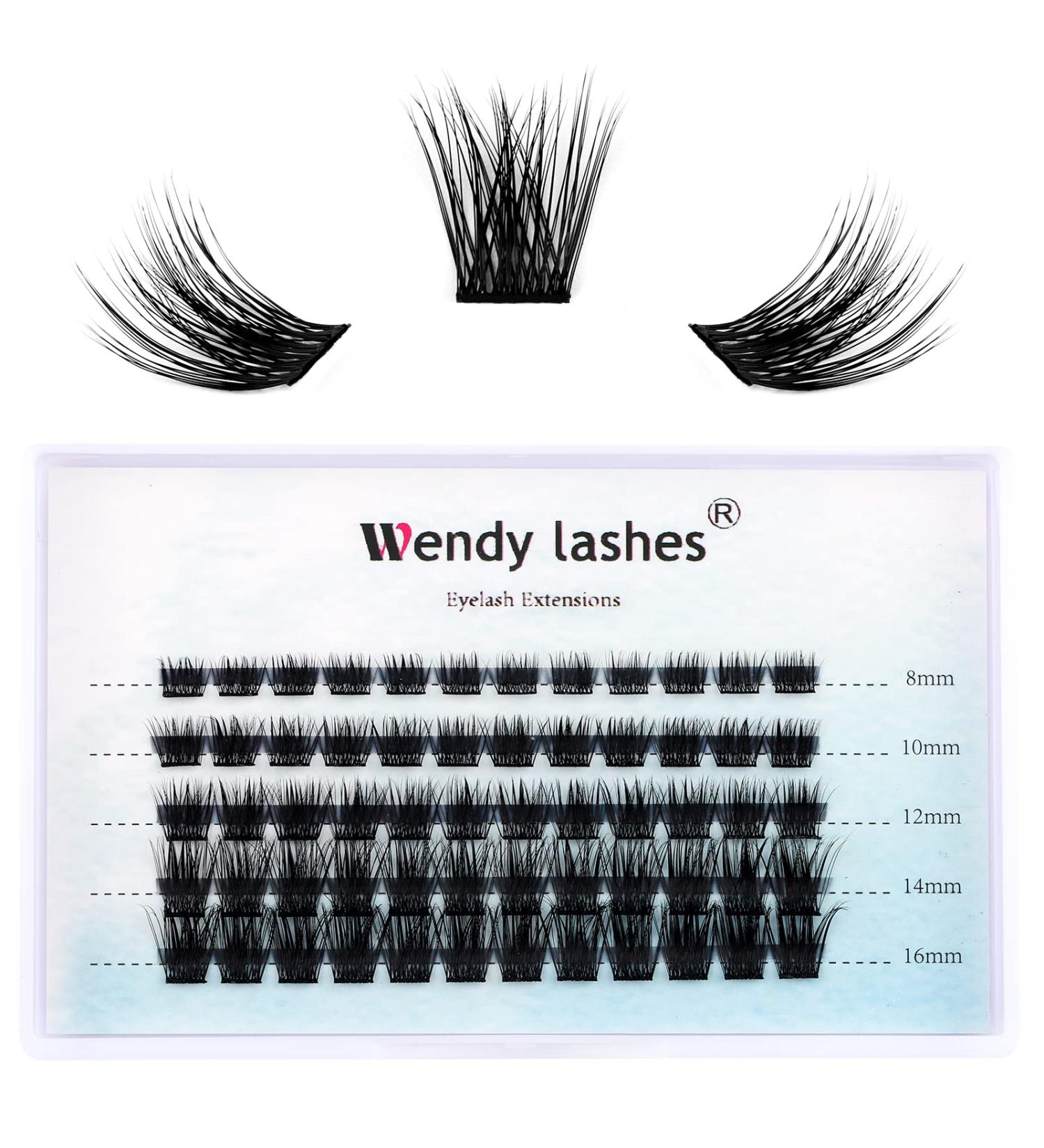 Soft and Wispy D Curl Cluster Lashes 0.07mm | 8-16mm Individual Eyelash Extensions - Buy Online on SooperMarket.com