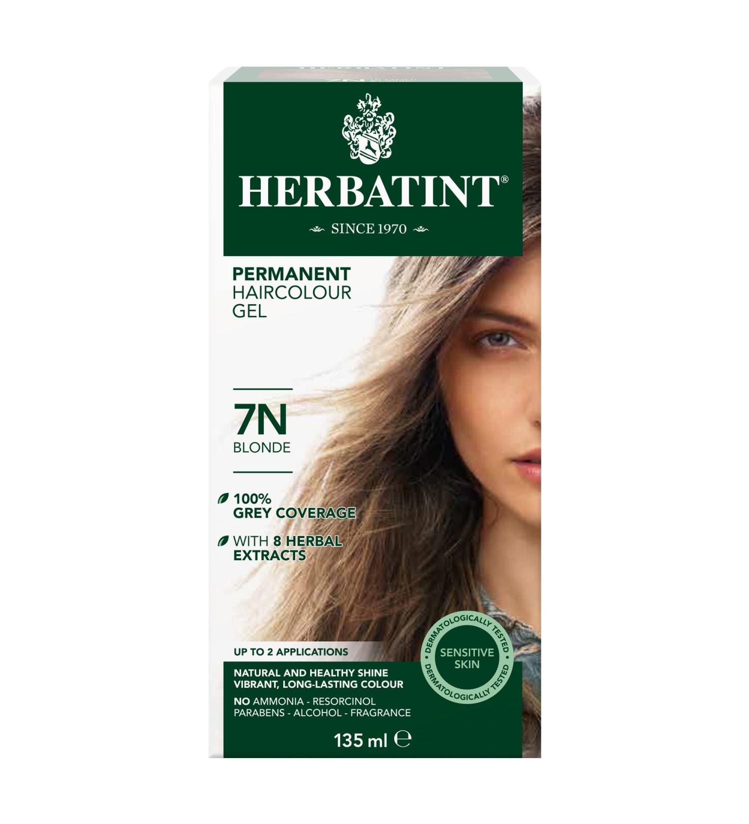 HERBATINT 7N Blonde Hair Color - 4.56 OZ | Natural Ammonia-Free Hair Dye for International Shipping - Buy Online on SooperMarket.com
