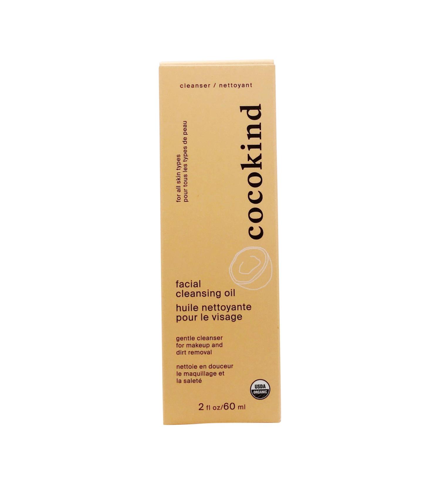Cocokind Organic Facial Cleansing Oil | Gentle, Natural Skincare for All Skin Types - Buy Online on SooperMarket.com