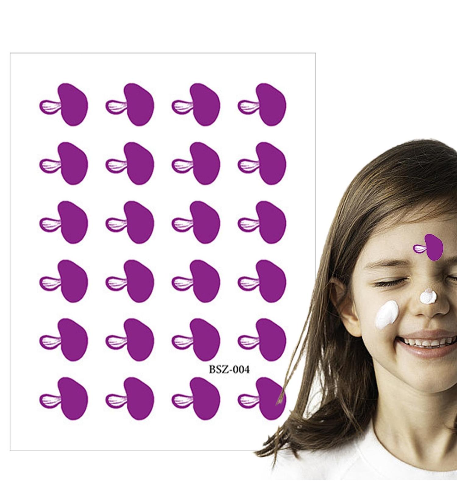 Neamou Sunscreen Stickers | Color-Changing Sun-Screen Patches Sunblock Face Stick Sunblock Patches Clear Sunscreen Stick for Face Know When to Re-Apply BSZ-004 - Buy Online on SooperMarket.com