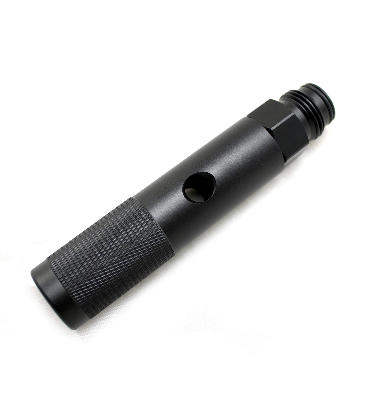 Paintball Quick Change 12g Co2 Adapter - Black | Easy & Reliable Solution - Buy Online on SooperMarket.com