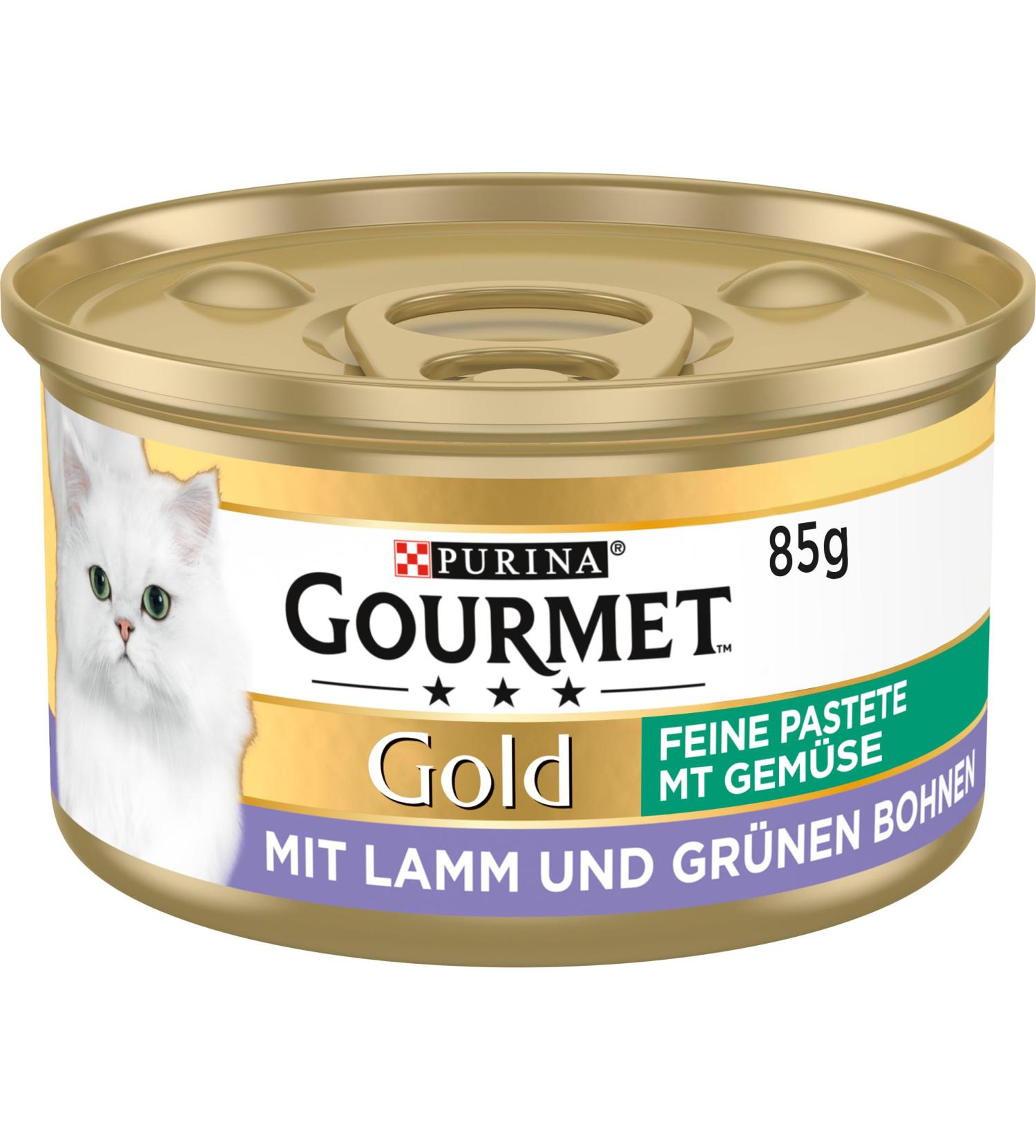 Buy Purina Gourmet Gold Fine Pasted Cat Food with Vegetables - Lamb & Green Beans 12 Pack (12 x 85g) - International Shipping Available - Buy Online on SooperMarket.com