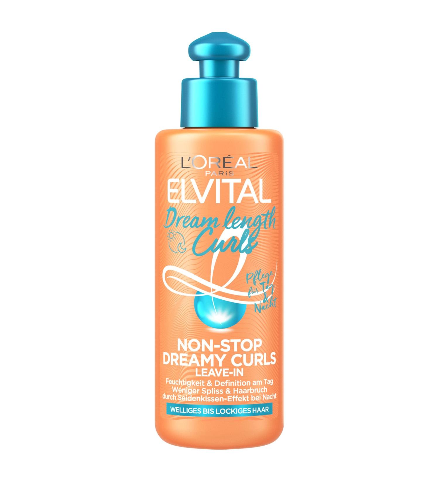 L'Or al Paris Elvital Leave-in Conditioner for Defined Curls - Anti-Frizz Hair Cure 200ml | Dream Long Curls - Shop Now! - Buy Online on SooperMarket.com