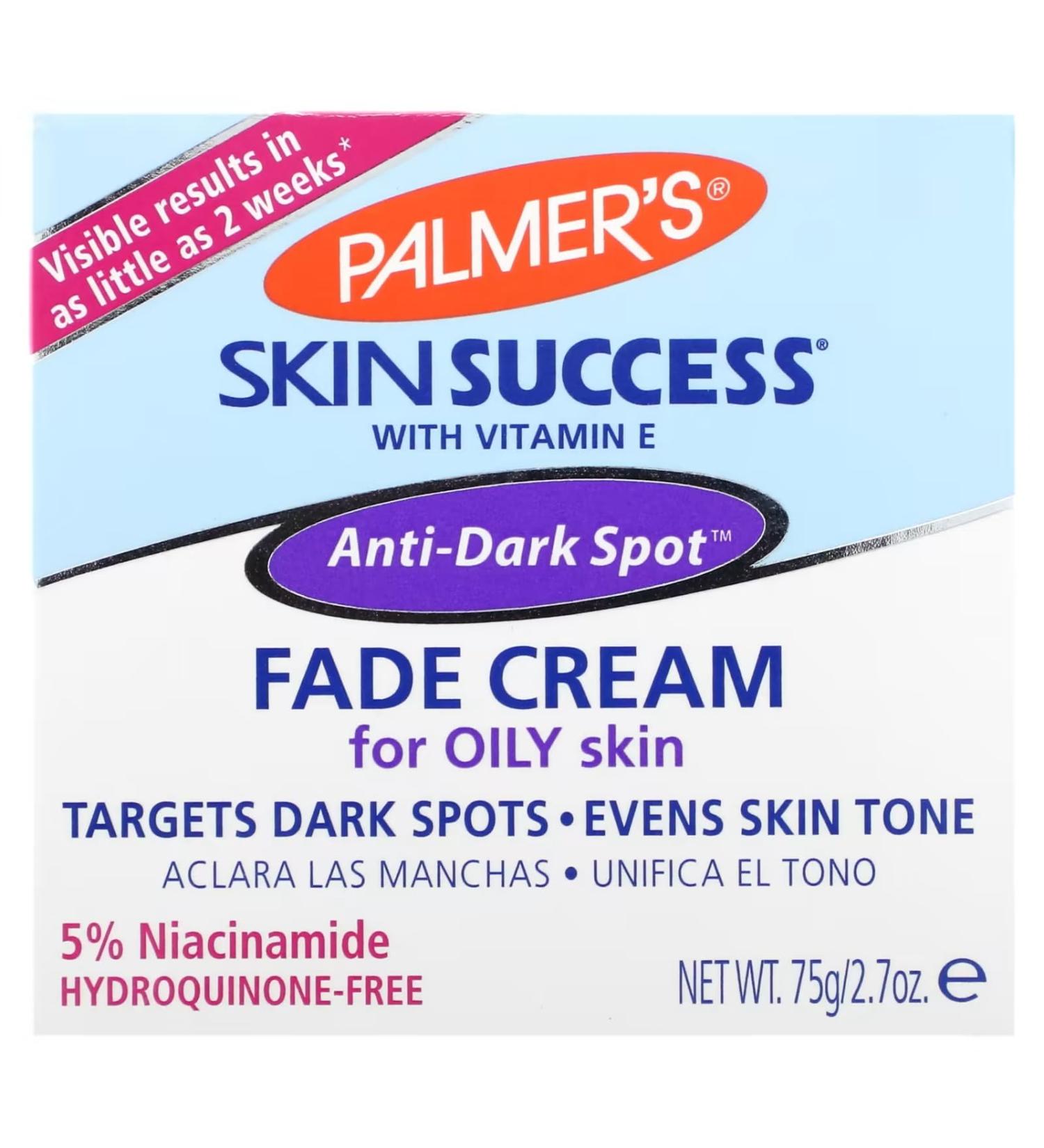 Skin Success with Vitamin E Anti Dark Spot Fade for oily skin Cream2.7 Oz Alvies - Buy Online on SooperMarket.com