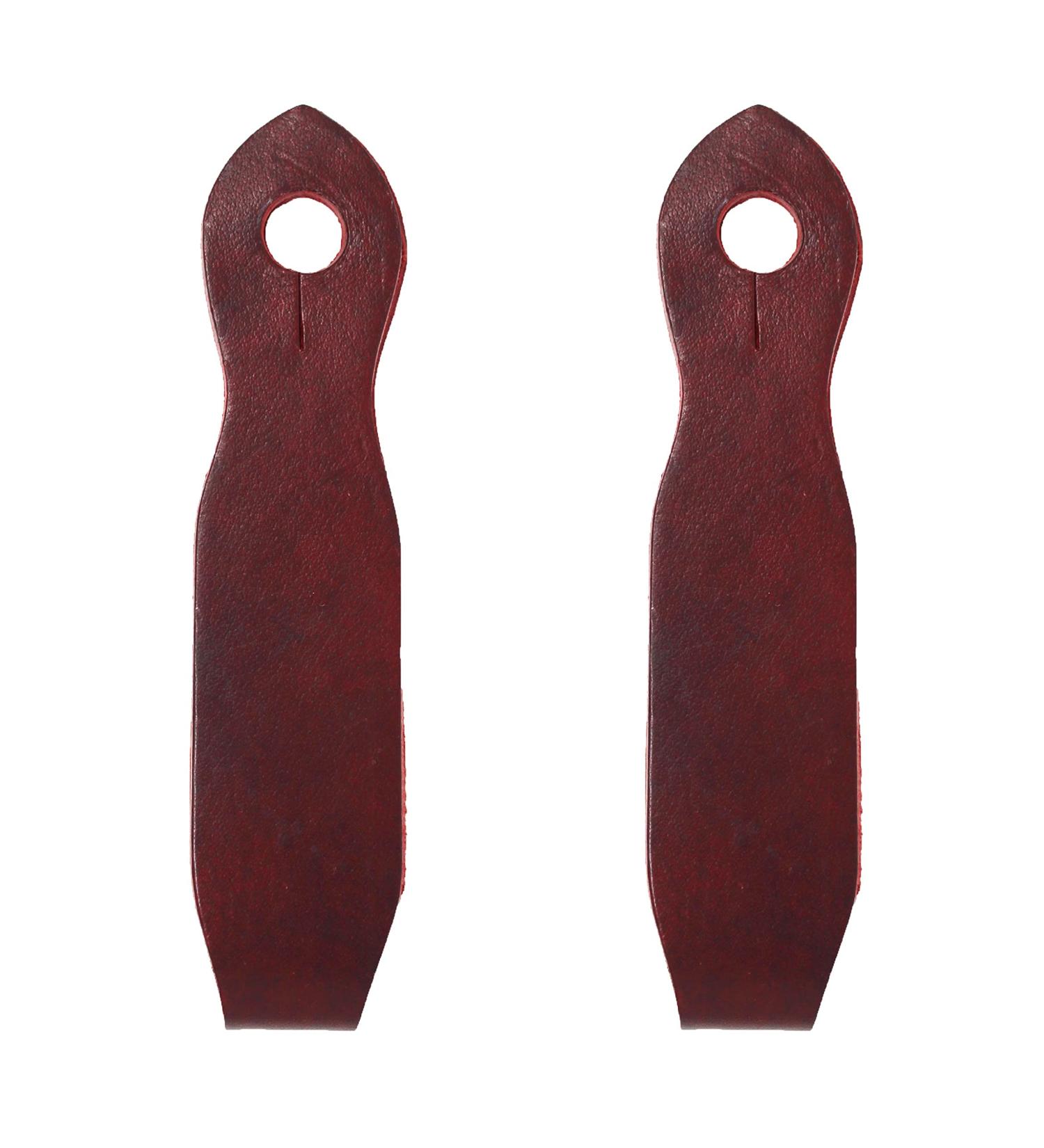 Amish USA Horse Tack Latigo Leather Slobber Straps Pair 975L2005