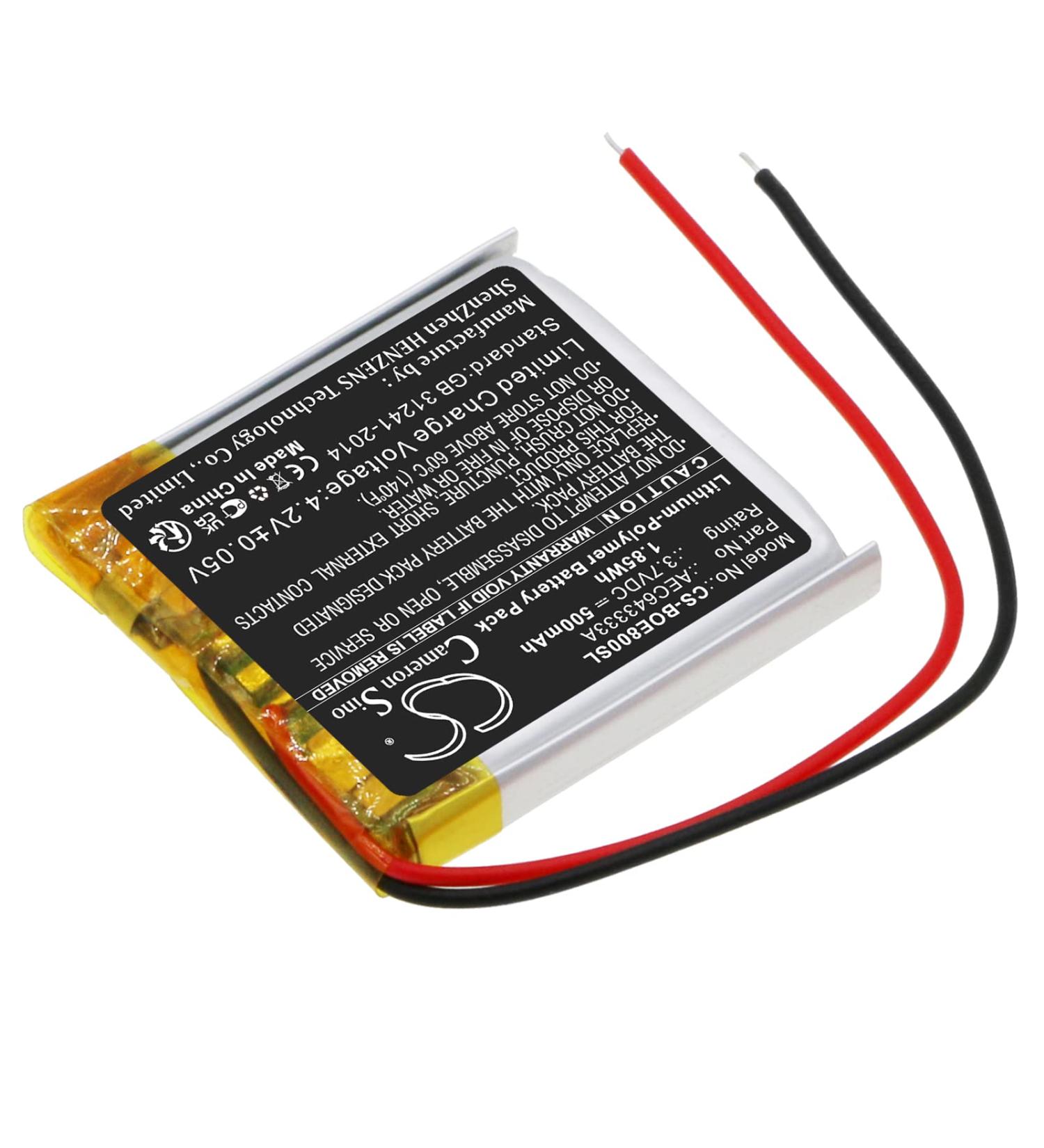 Replacement Battery for Bang & Olufsen Beoplay E8 | AEC643333A | 500mAh/3.7V - Fast International Shipping - Buy Online on SooperMarket.com
