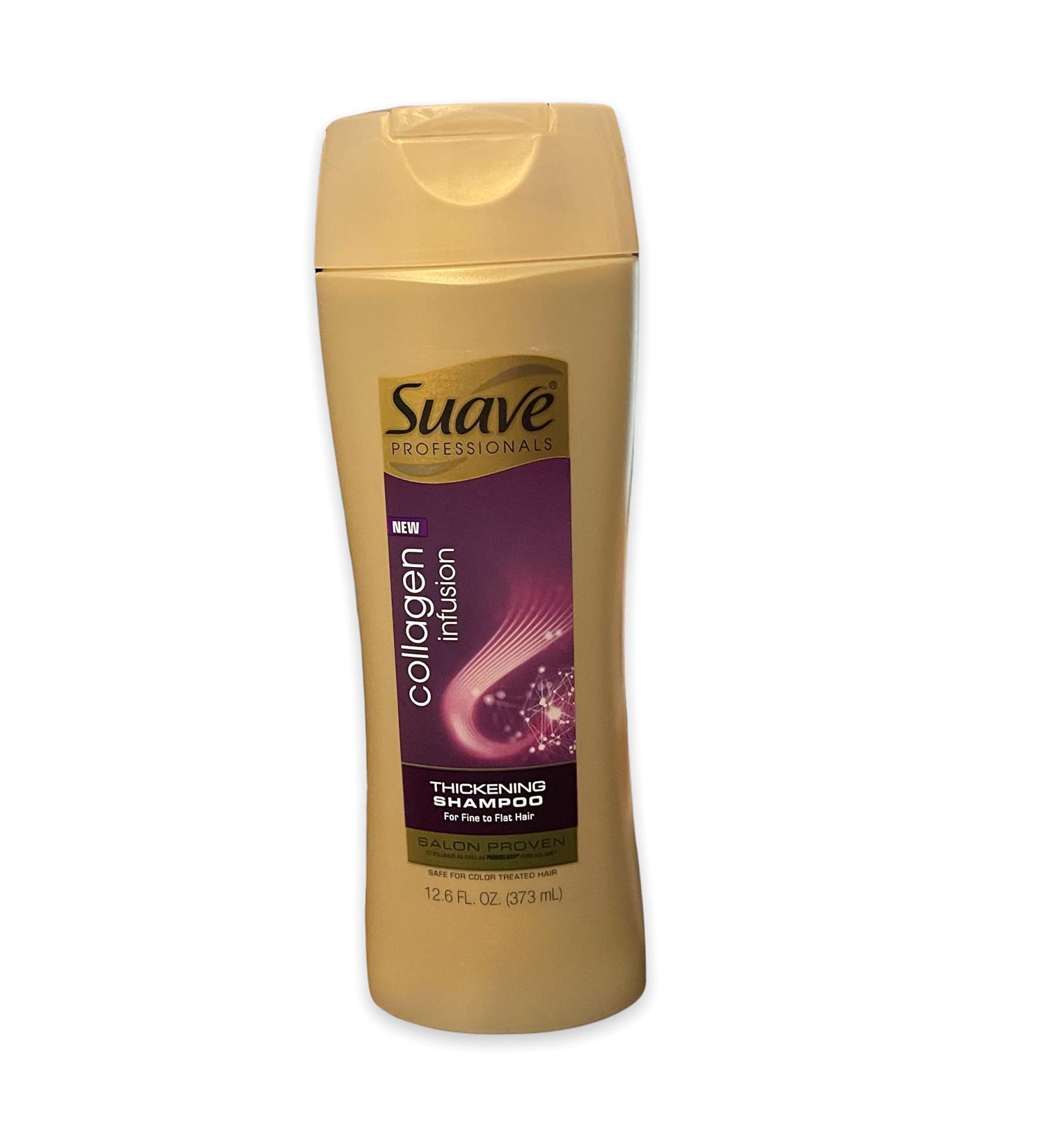 Suave Professionals Collagen Infusion Thickening Shampoo - Nourish & Volumize Hair | International Shipping Available - Buy Online on SooperMarket.com