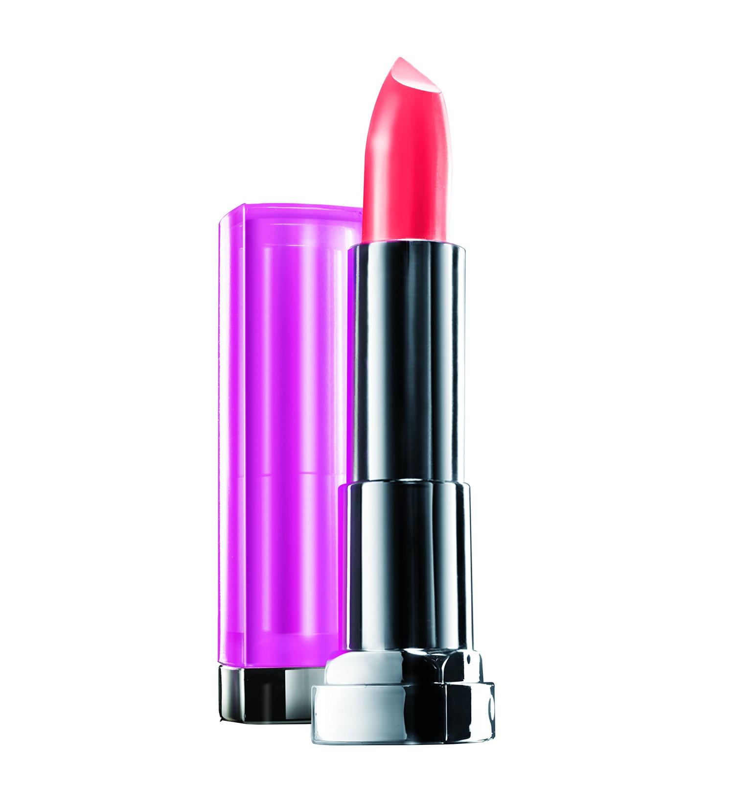 Maybelline New York Color Sensational Rebel Bloom Lipstick  Coral Burst  0.15 Ounce
