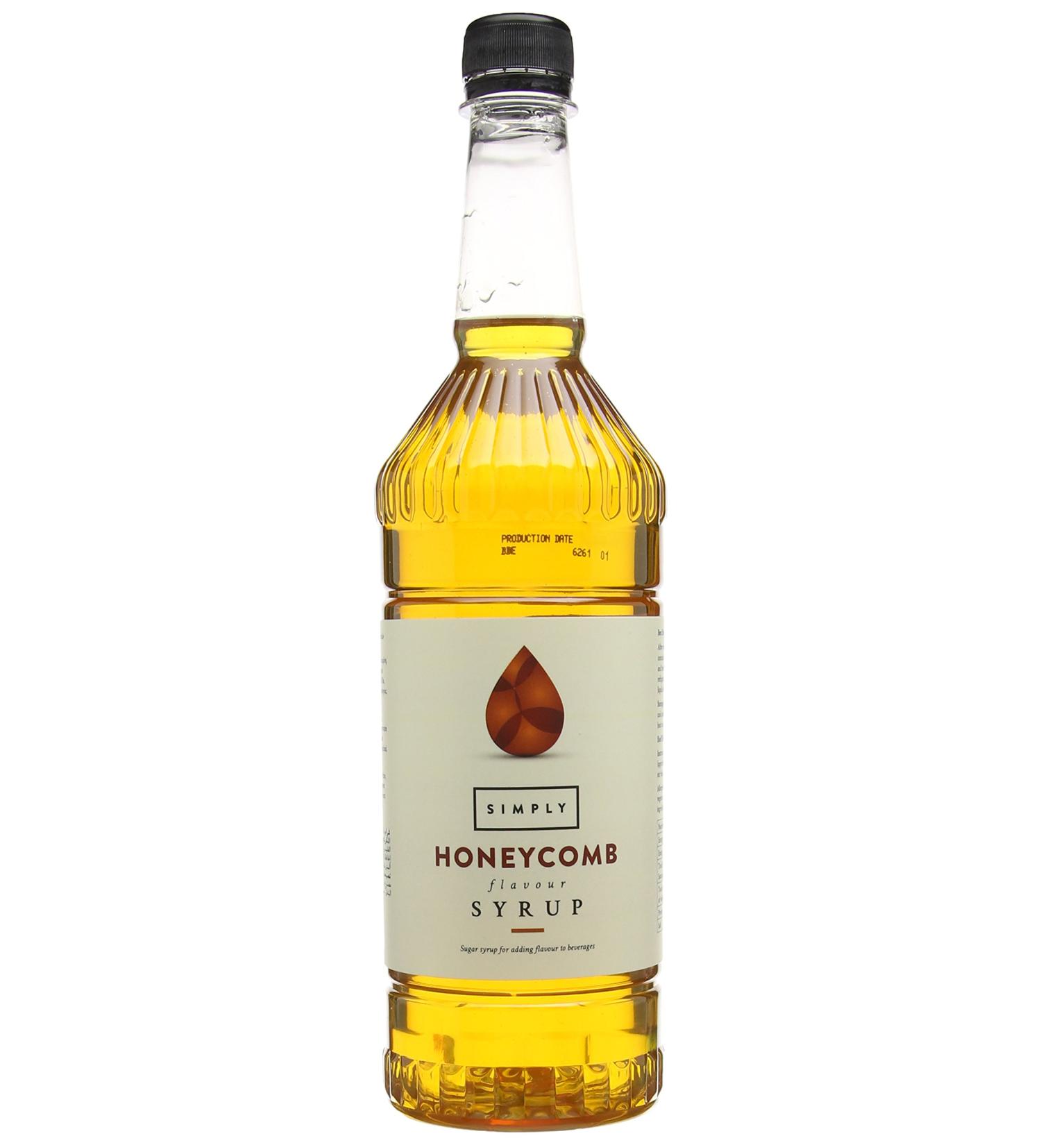Simply Honeycomb Syrup 1 Litre - Premium Quality Honeycomb Syrup - 1 Pack - Buy Online on SooperMarket.com