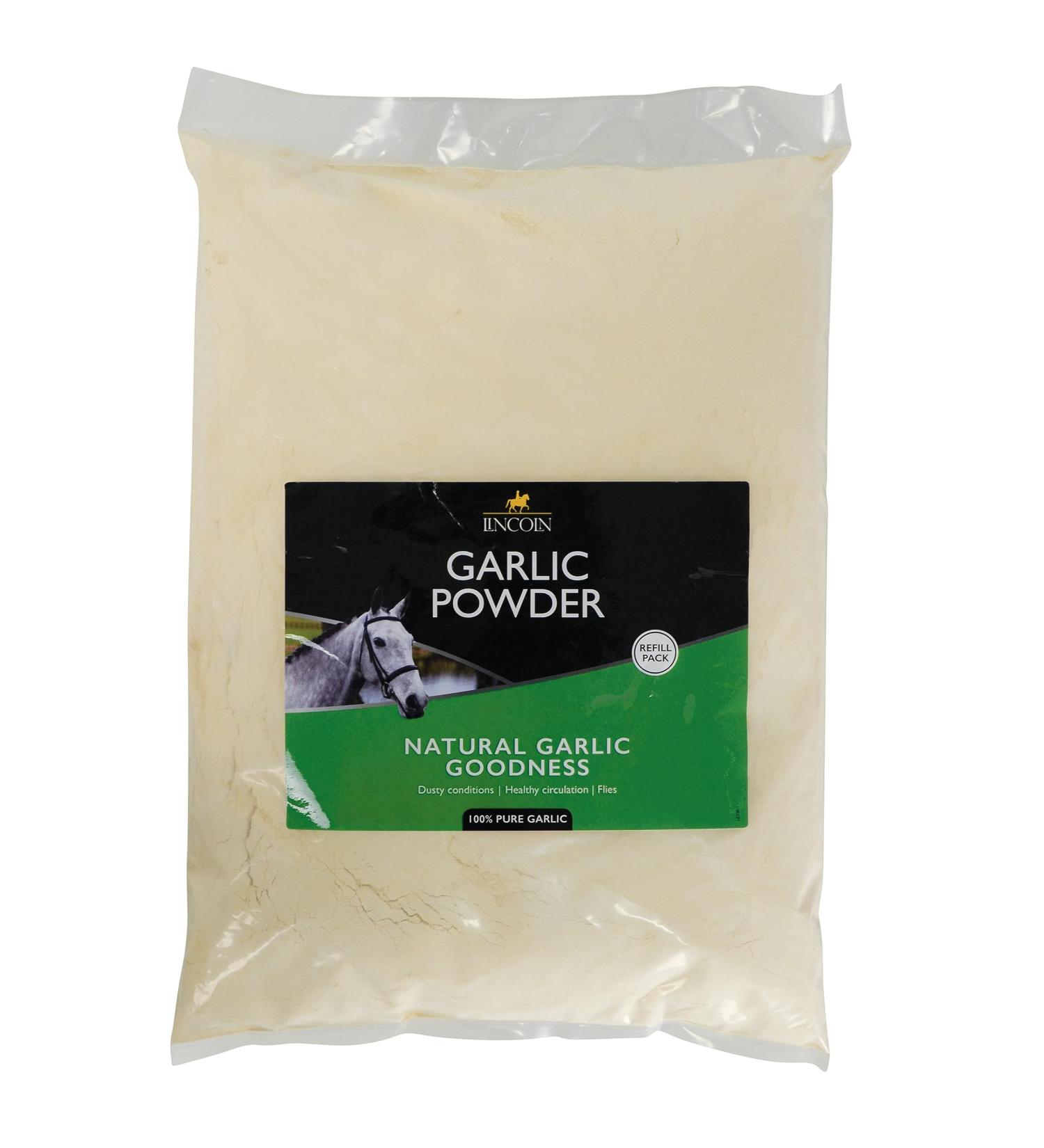 Lincoln Garlic Powder Refill Pack - Horse Pony Supplements - 3kg