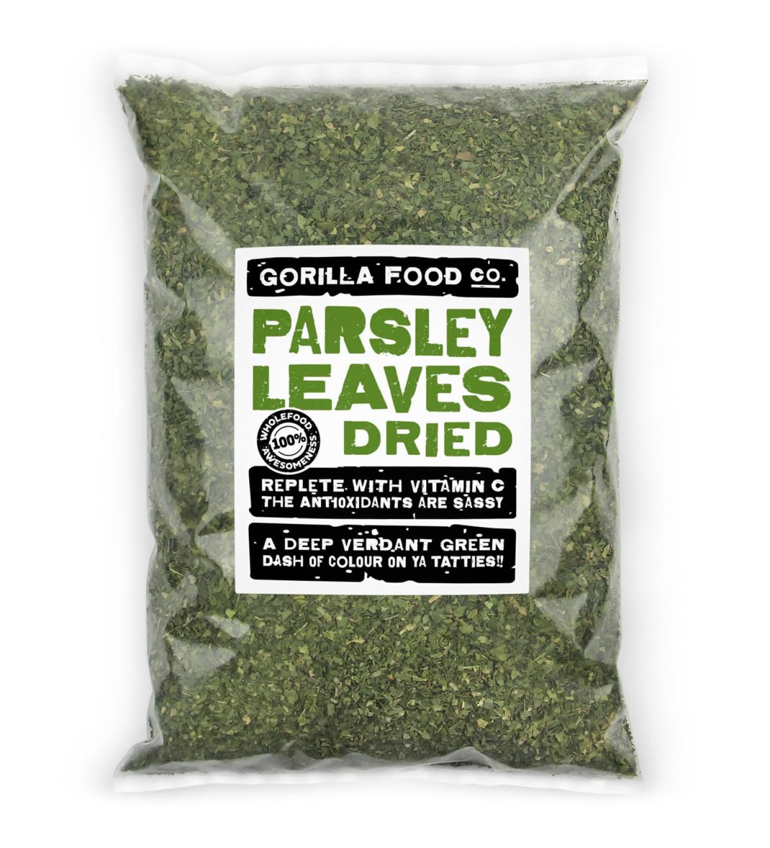 Gorilla Food Co. Parsley Dried - 800g - Buy Online on SooperMarket.com