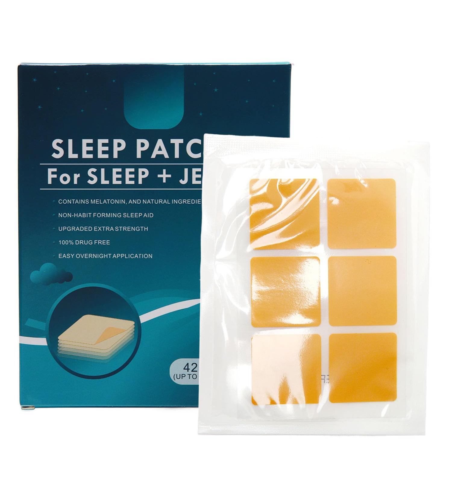 Sleeping Plasters for Adults - 42 Pieces | Acupuncture Sleep Aid Stickers to Improve Insomnia & Promote Restful Nights - Buy Online on SooperMarket.com