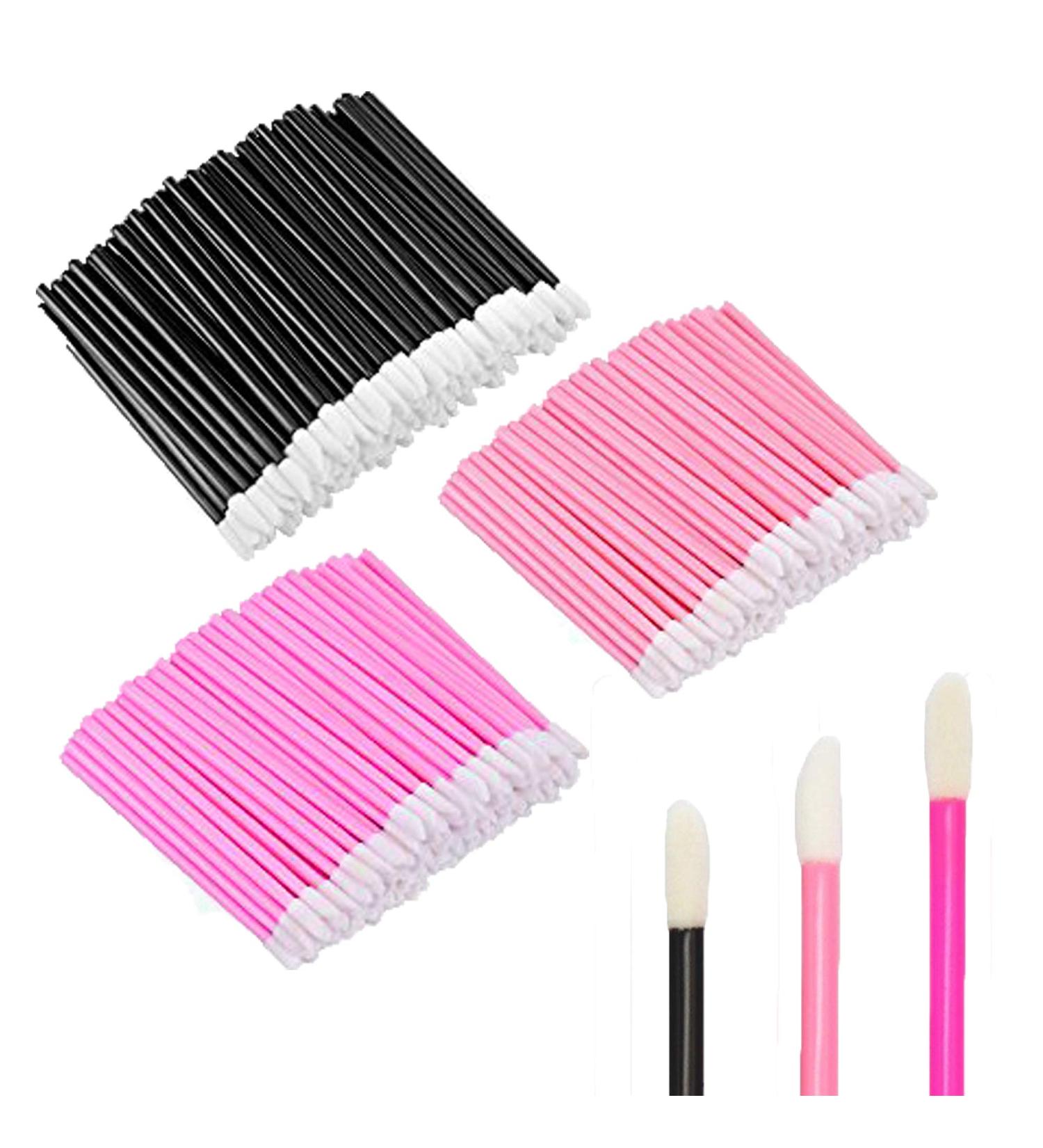 Botanique Disposable Lip Brush Wands - Beauty Tool Kit for Lipstick, Lip Liner, Gloss - Hot Pink - Buy Online on SooperMarket.com