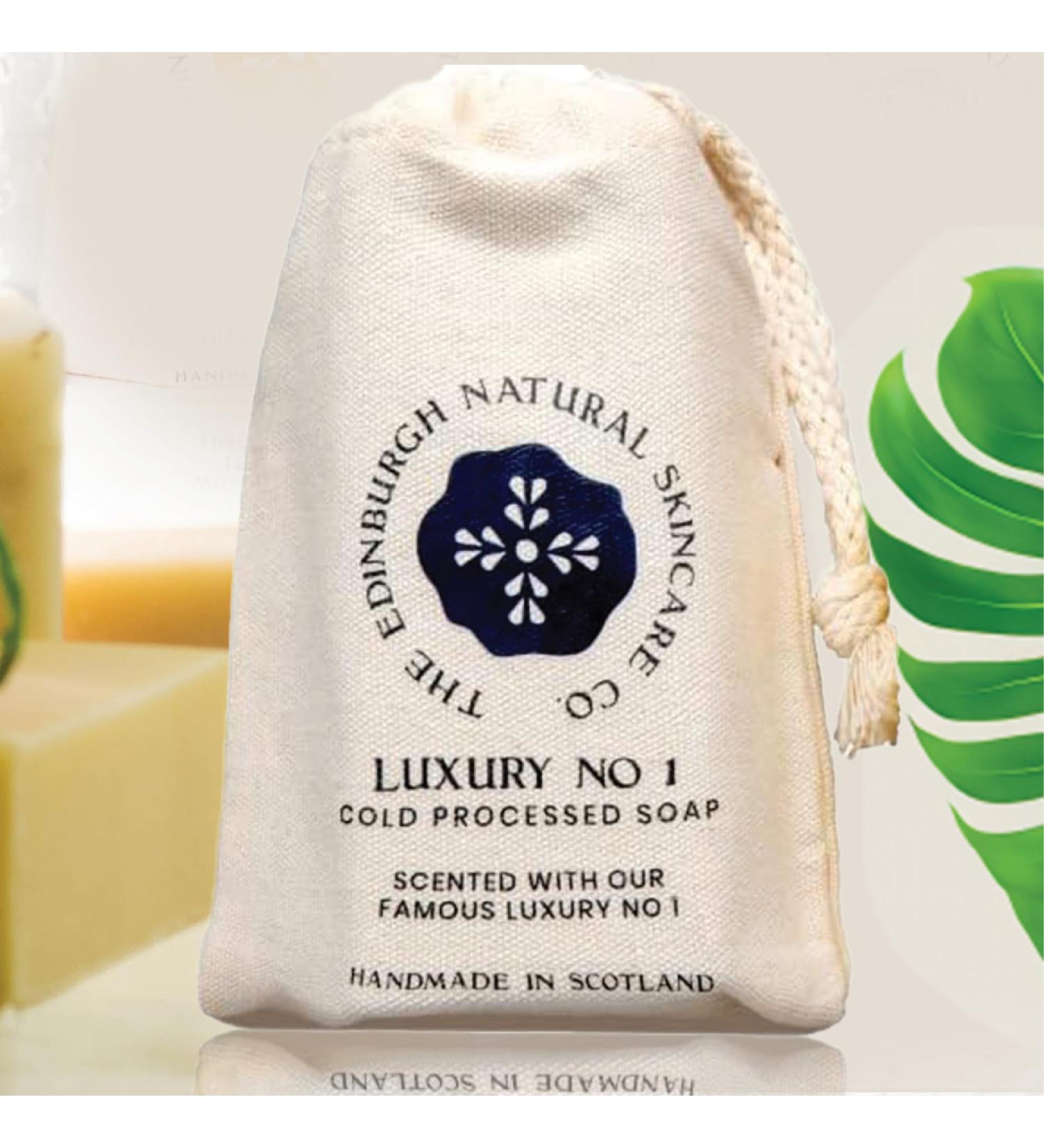 Luxury No.1 Cold Processed Soap | Luxury Soap Bar | Moisturising & Nourishing | 100% Natural Ingredients | Eco-Friendly | Hand Face and Feet Care | Edinburgh Skincare Company - Buy Online on SooperMarket.com