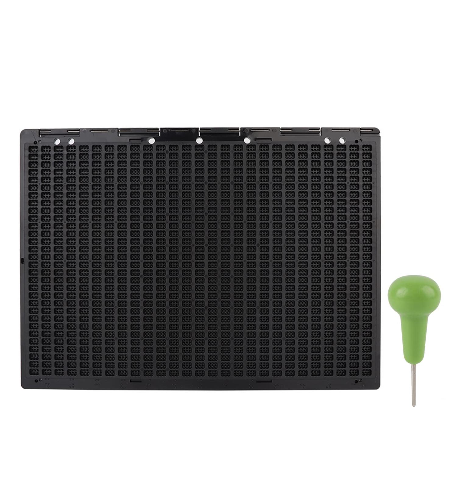 HUSHUI Braille Slate Stylus Kit - Portable 27 Lines 30 Cells Braille Writing Board & Learning Tool for Easy Braille Writing - Buy Online on SooperMarket.com