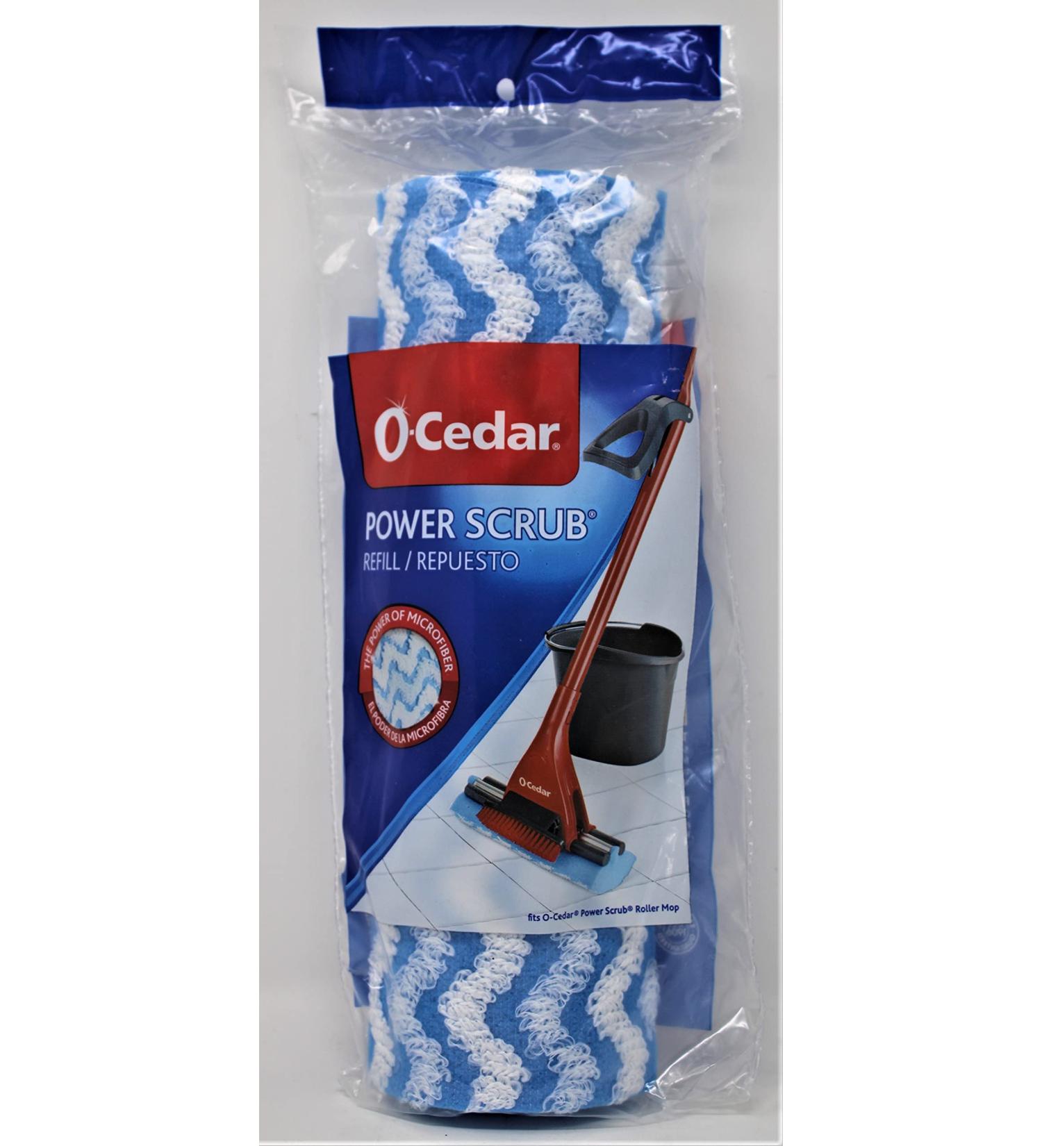 O-Cedar Power Scrub 10 Roller Mop Refill - Sponge Microfiber - 1 pk - Buy Online on SooperMarket.com