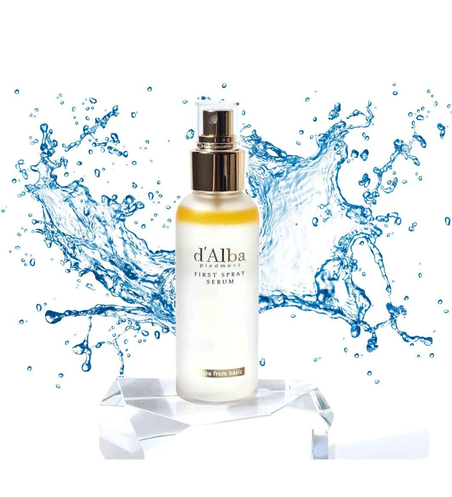 White Truffle First Spray Serum 3.38 oz | dâ€™Alba â€“ Hydrating & Anti-Aging Essence - Buy Online on SooperMarket.com