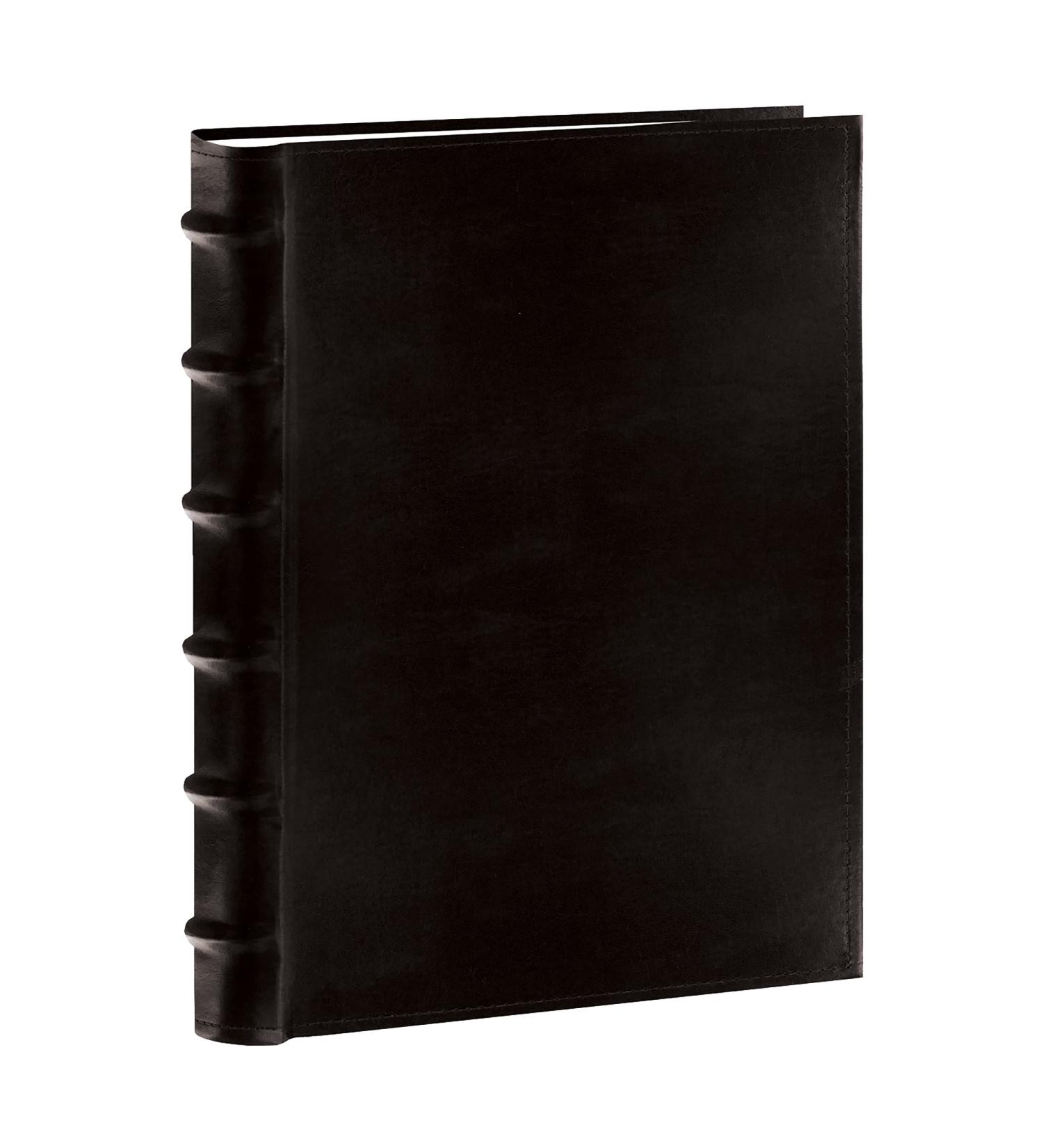 Pioneer Black Leather Photo Album - Holds 300 4x6 Photos, BookBound, Bi-Directional, 3 Per Page - Buy Online on SooperMarket.com