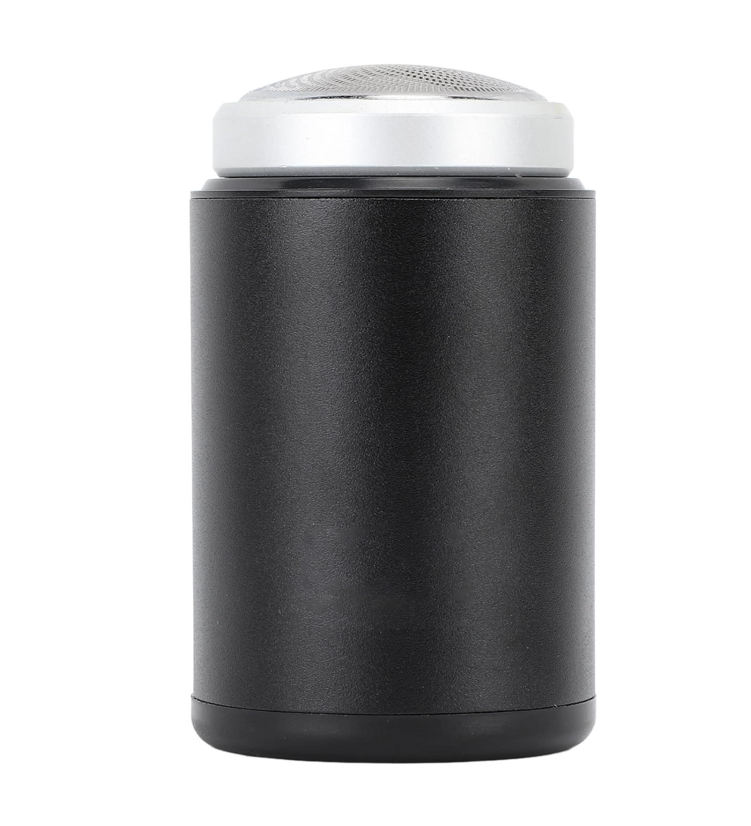 Mini Electric Beard Clipper - Portable Aluminum Trimmer with USB Charging & 3 Blade Heads | International Shipping Available - Buy Online on SooperMarket.com