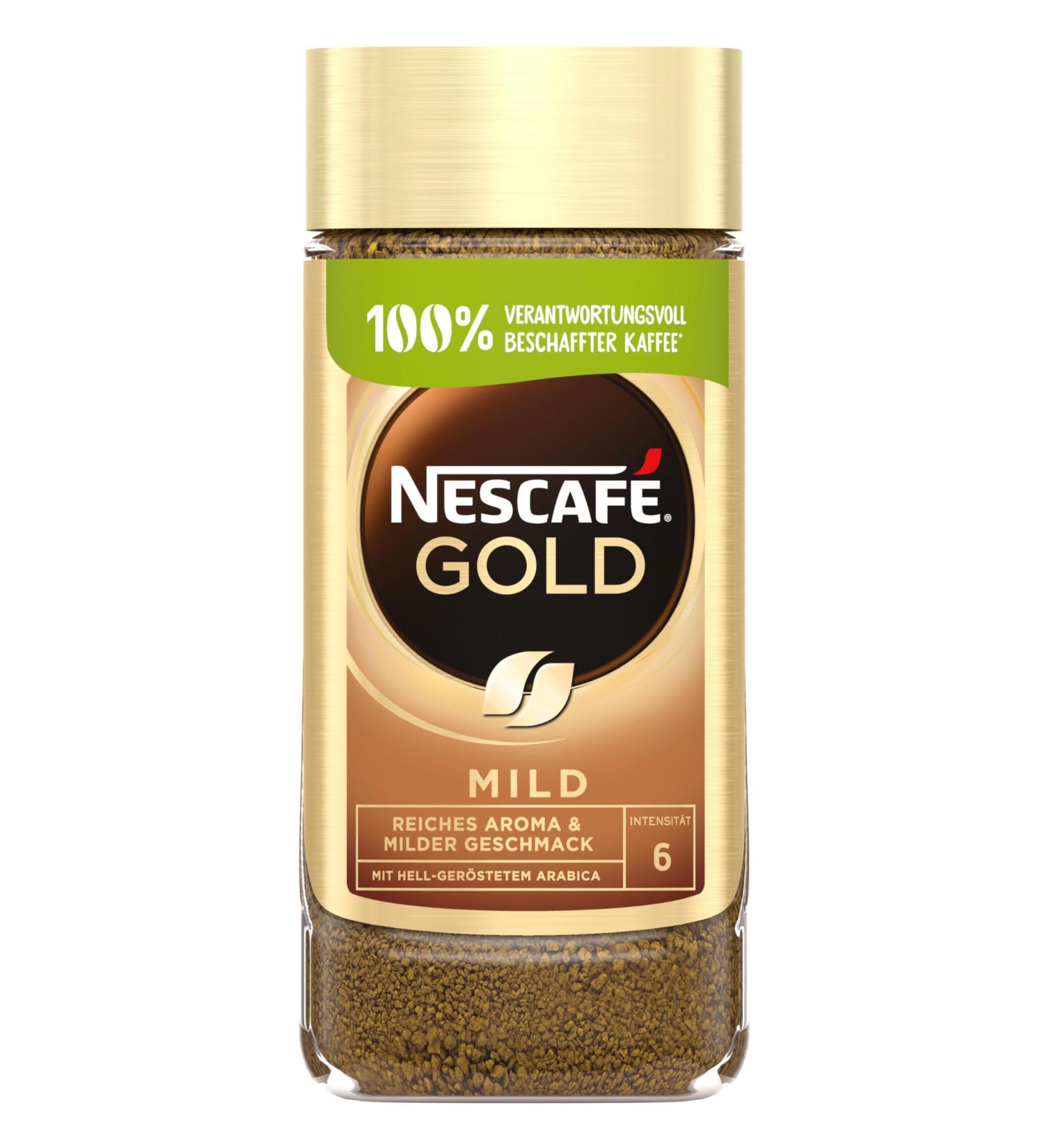 Nescaf Gold Mild Instant Coffee Premium Soluble Coffee Beans (200g) - International Shipping Available - Buy Online on SooperMarket.com