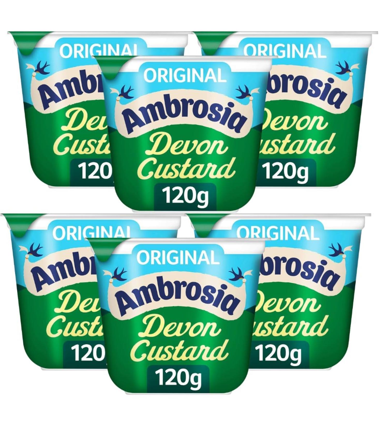 Dessert Bundle Containing Ambrosia Custard 120g (6 Pack) - Buy Online on SooperMarket.com