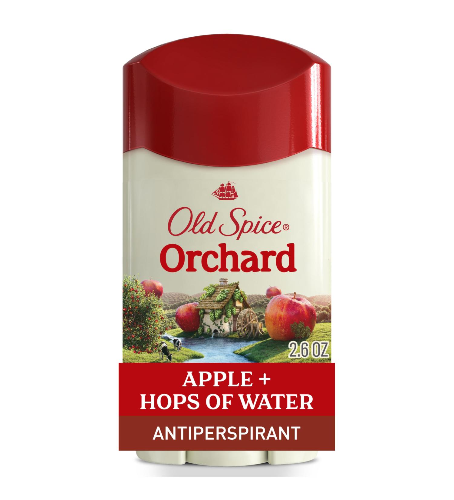 Old Spice Dry Feel Antiperspirant Deodorant for Men 24/7 Long Lasting Freshness 24/7 Sweat & Odor Protection Gentle on Skin with Skin Conditioners Orchard with Apple & Hops Water Scent 2.6 oz - Buy Online on SooperMarket.com