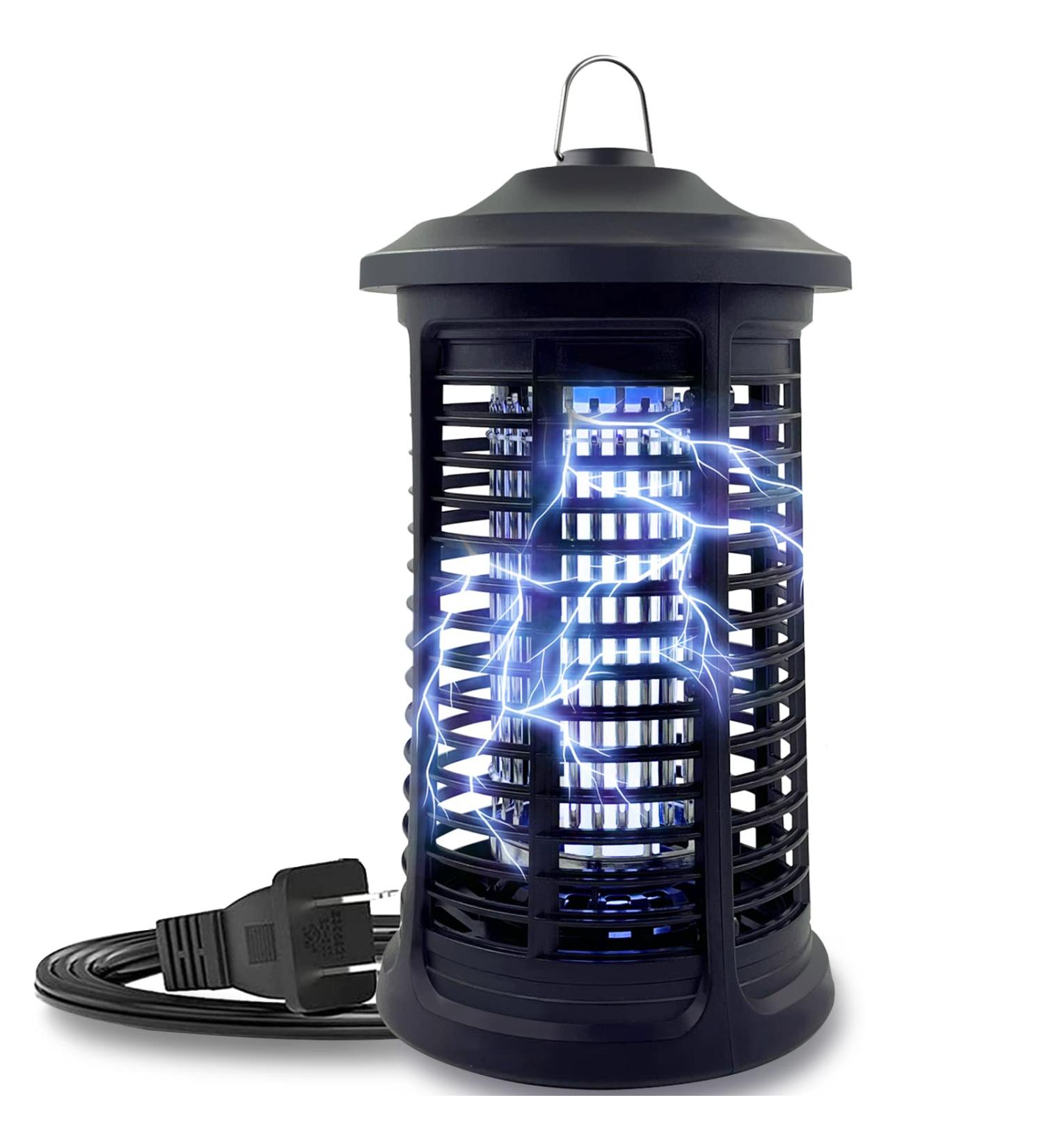 4200V Electric Bug Zapper Indoor/Outdoor - High Powered Mosquito Killer, Waterproof Fly Trap Lamp - for Home, Garden, Backyard, Camping - Buy Online on SooperMarket.com