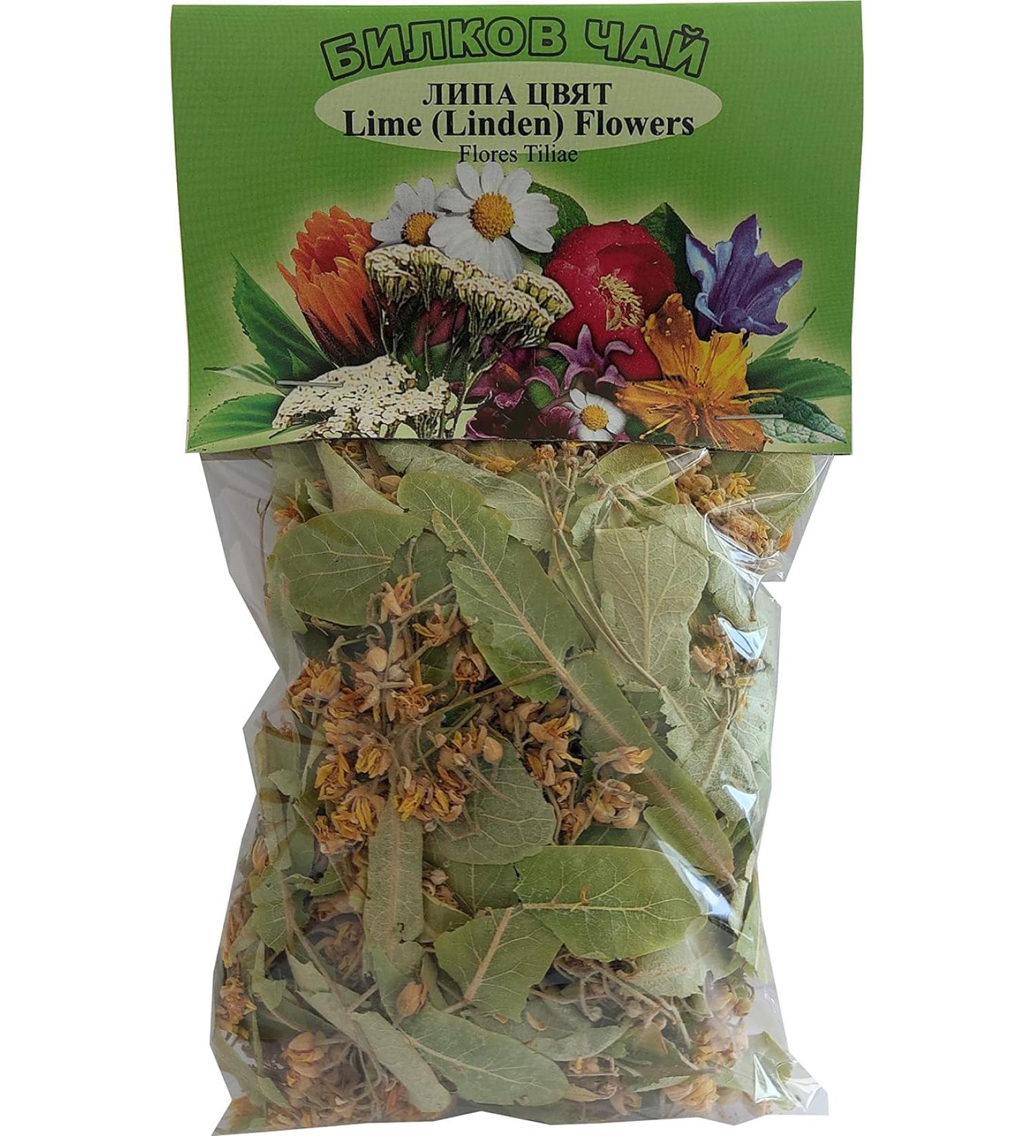 Linden Blossom Tea - Flores Tiliae - 100% Pure Natural Herbal tea - 1.06oz/30g