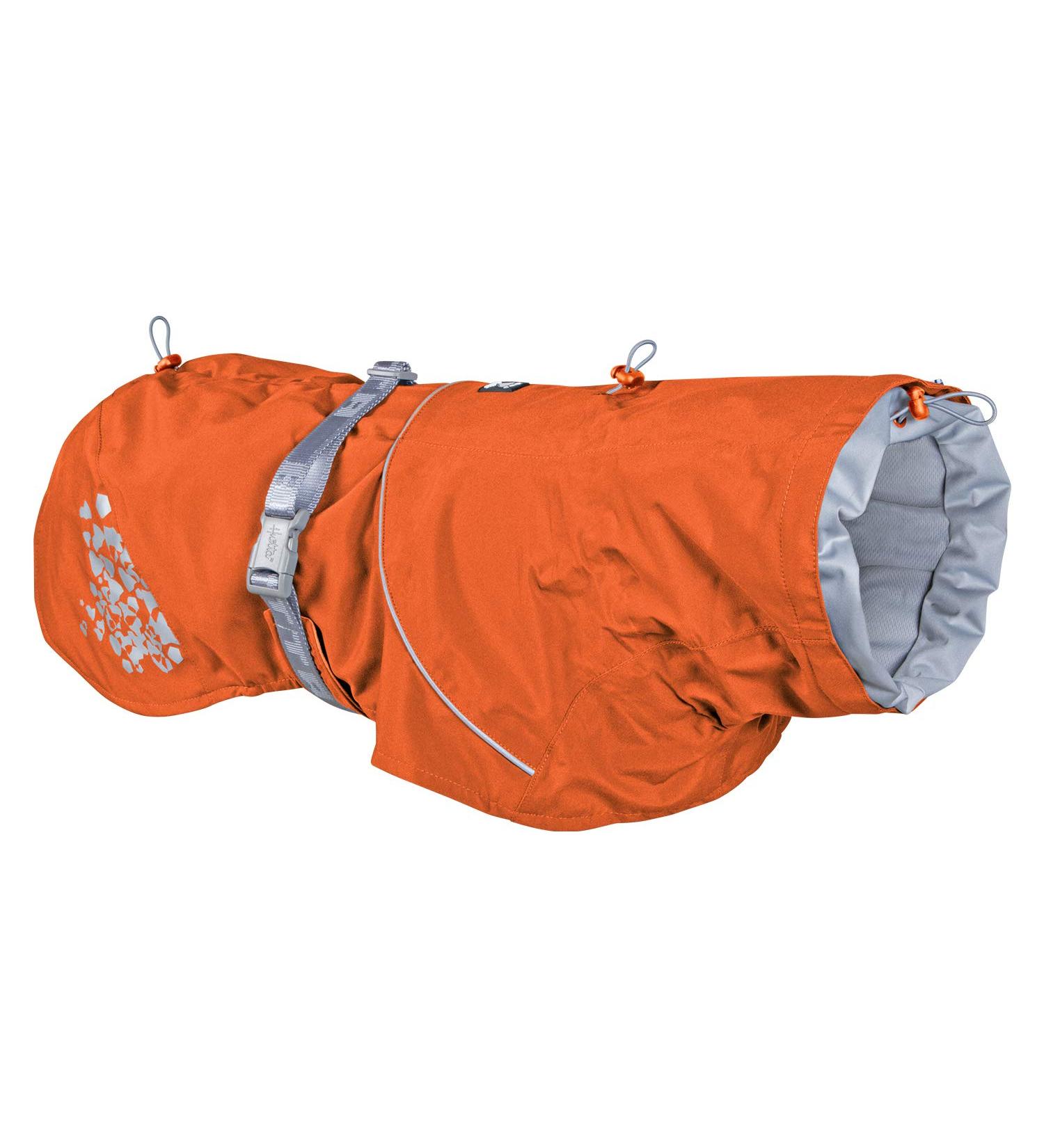 Hurtta Monsoon Dog Raincoat - Waterproof Jacket for Dogs with Reflectors | Orange 80 cm (32 in) - Best Protection Against Rain - Buy Online on SooperMarket.com