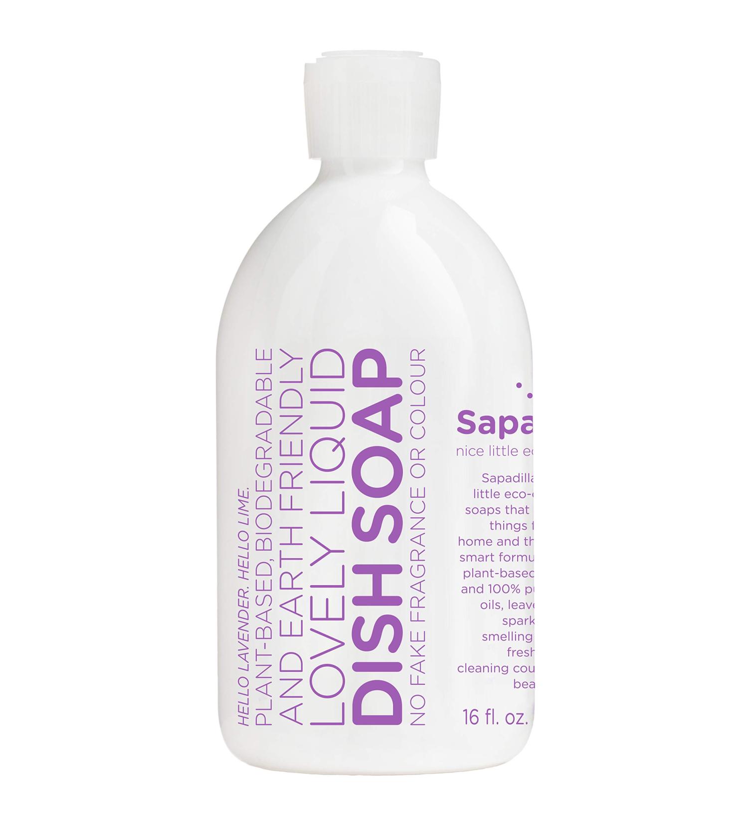 Sapadilla Sweet Lavender + Lime Biodegradable Dish Soap - 16 oz (Pack of 1) - Buy Online on SooperMarket.com
